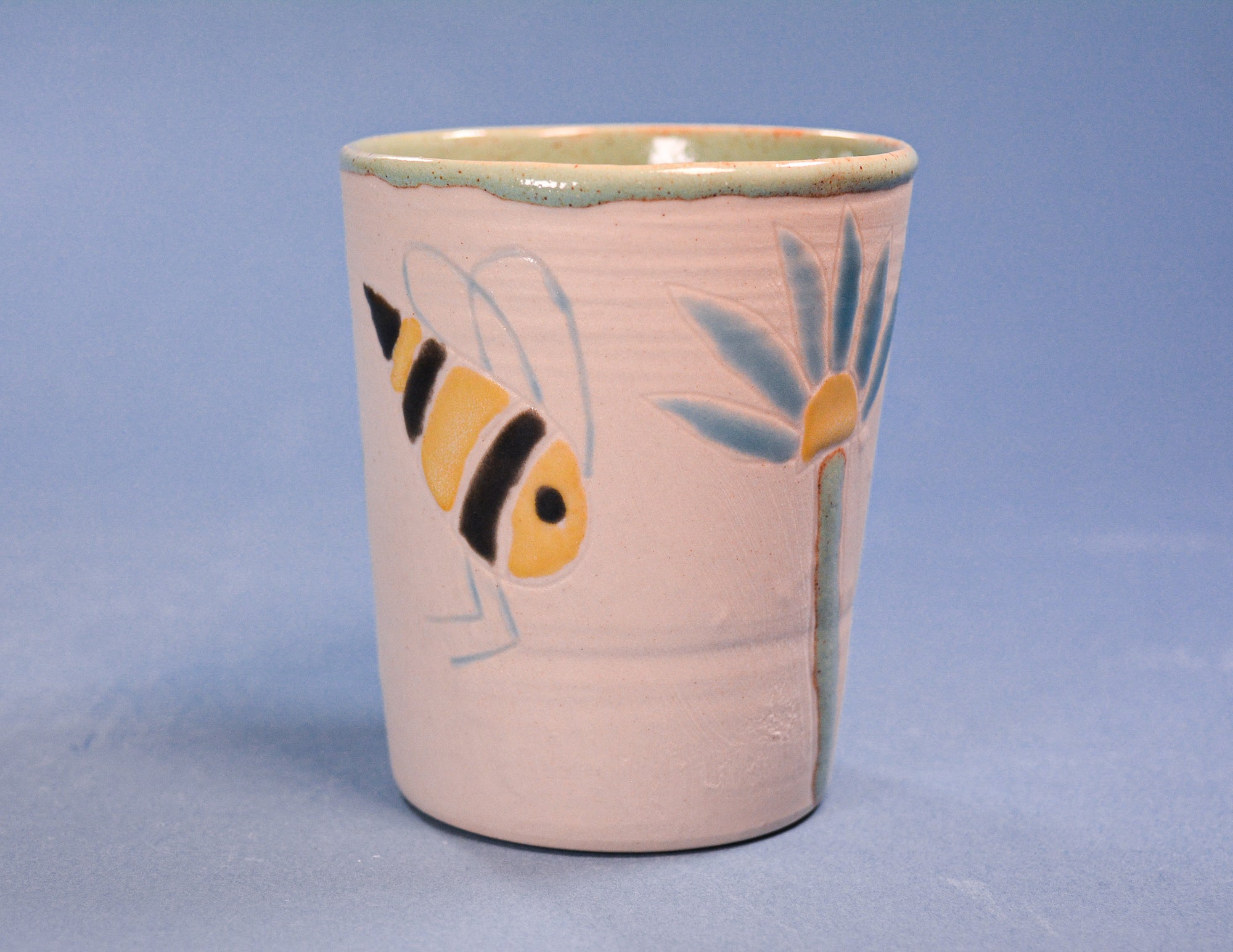 Bee and Butterfly Cup