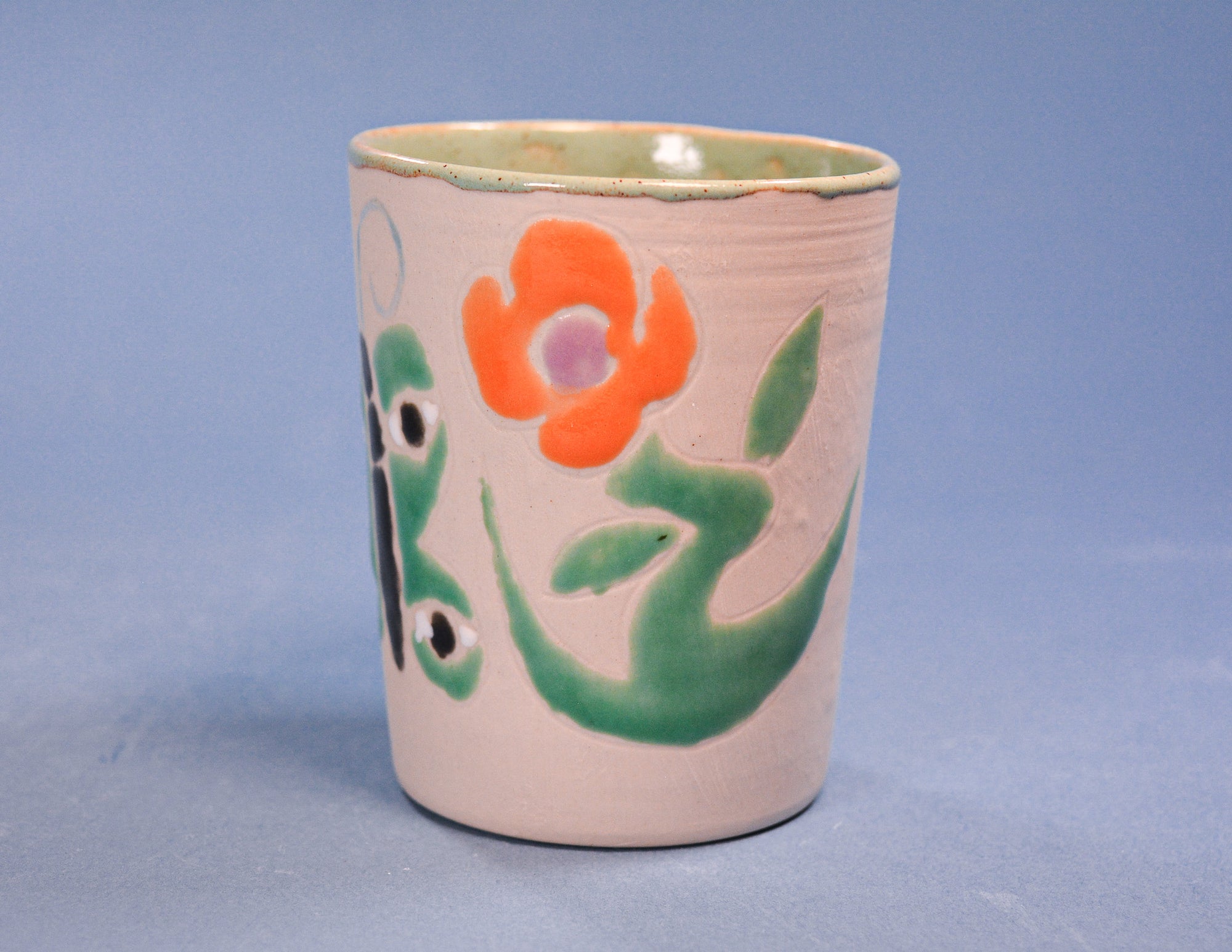 Bee and Butterfly Cup