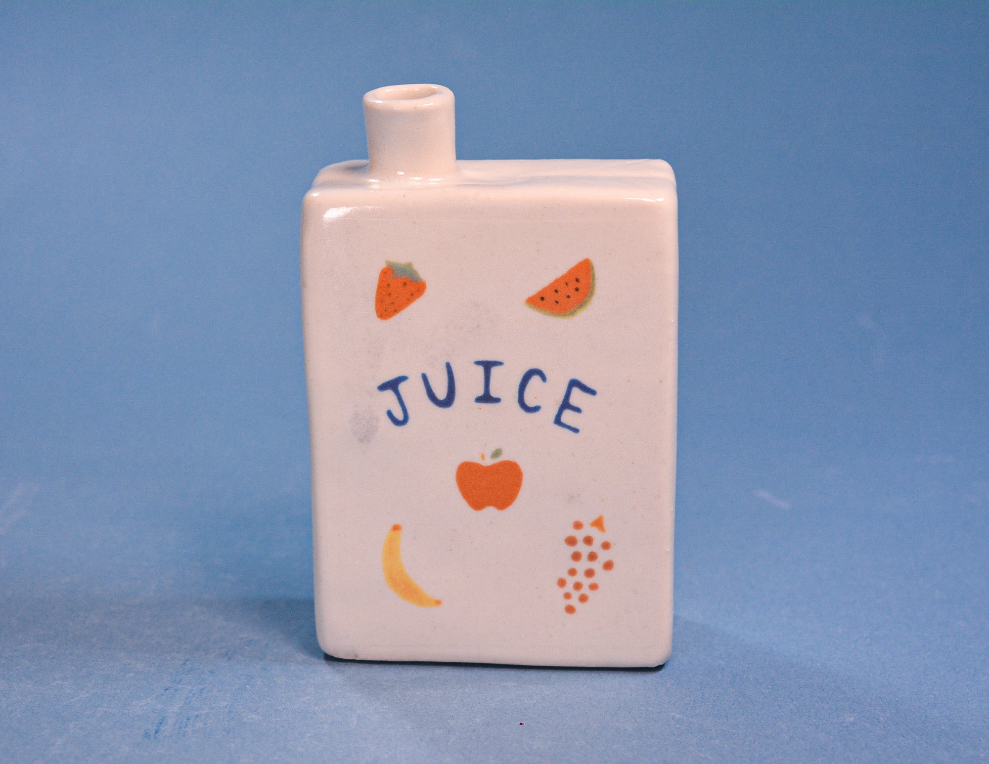 Fruit Medley Juice Box Vase
