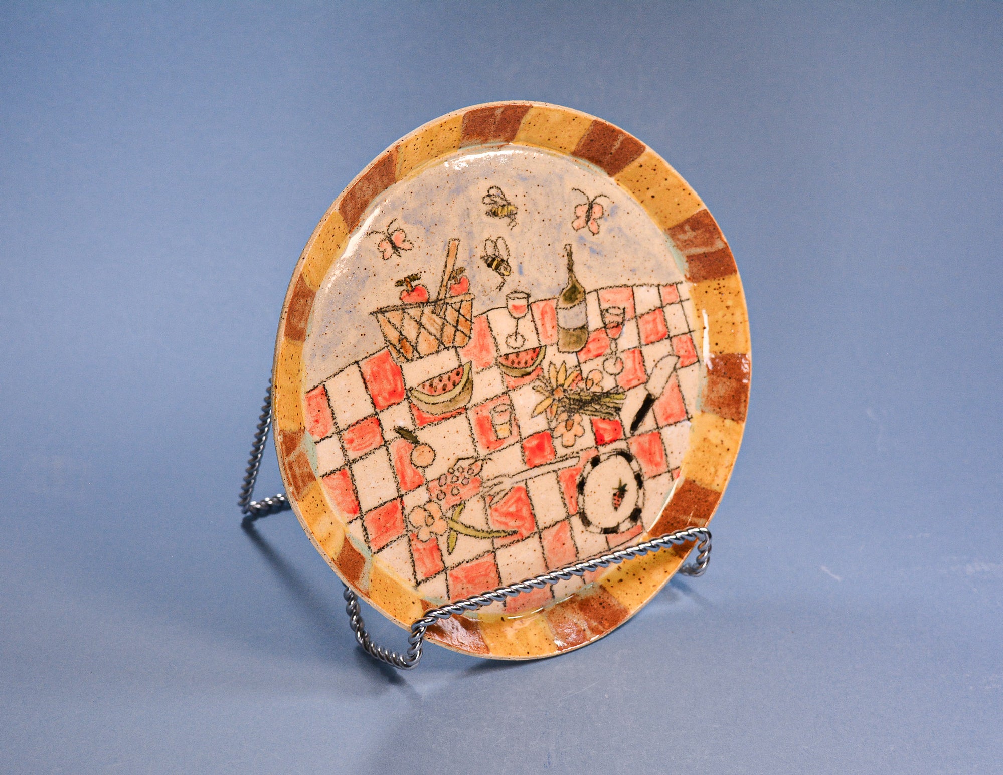 The Picnic Scene Plate