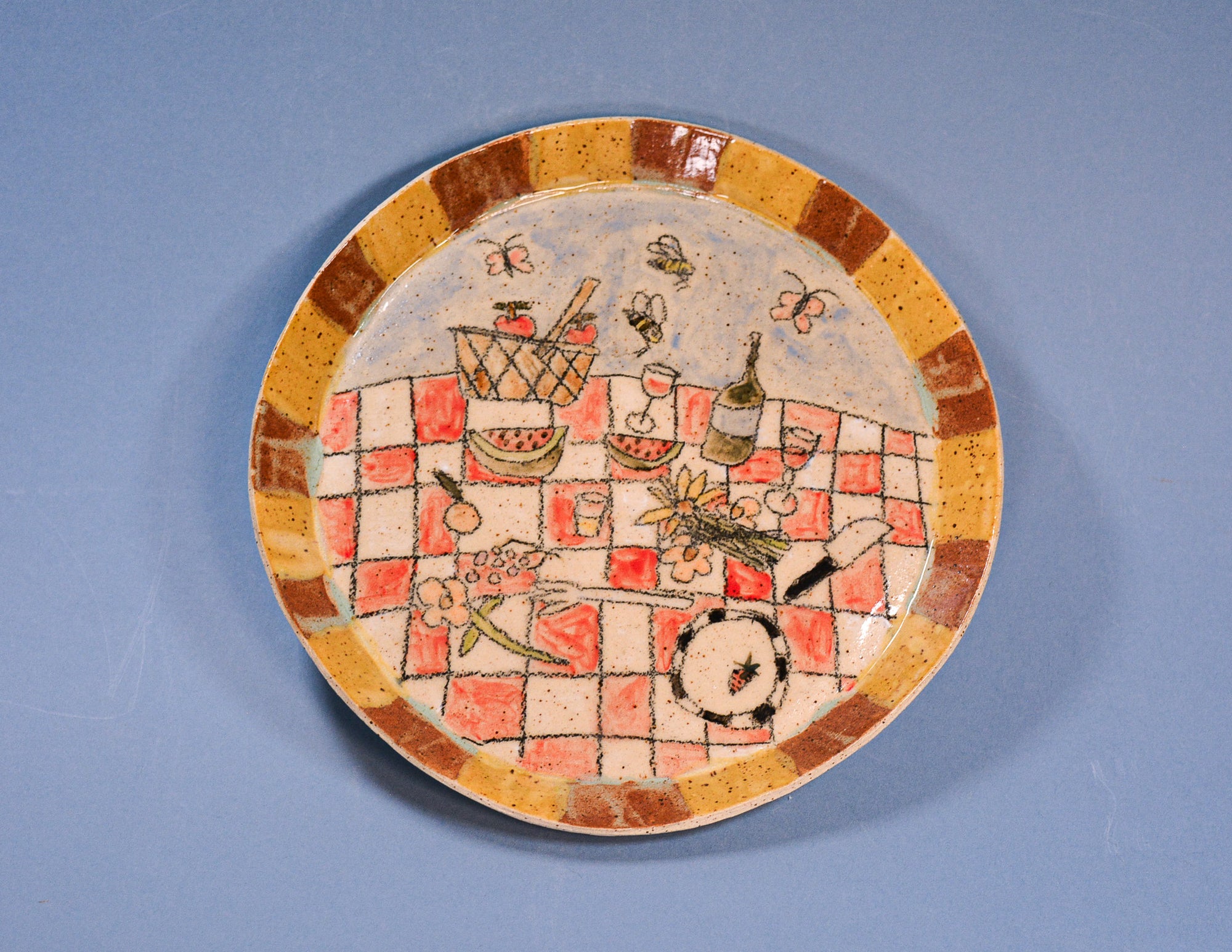 The Picnic Scene Plate