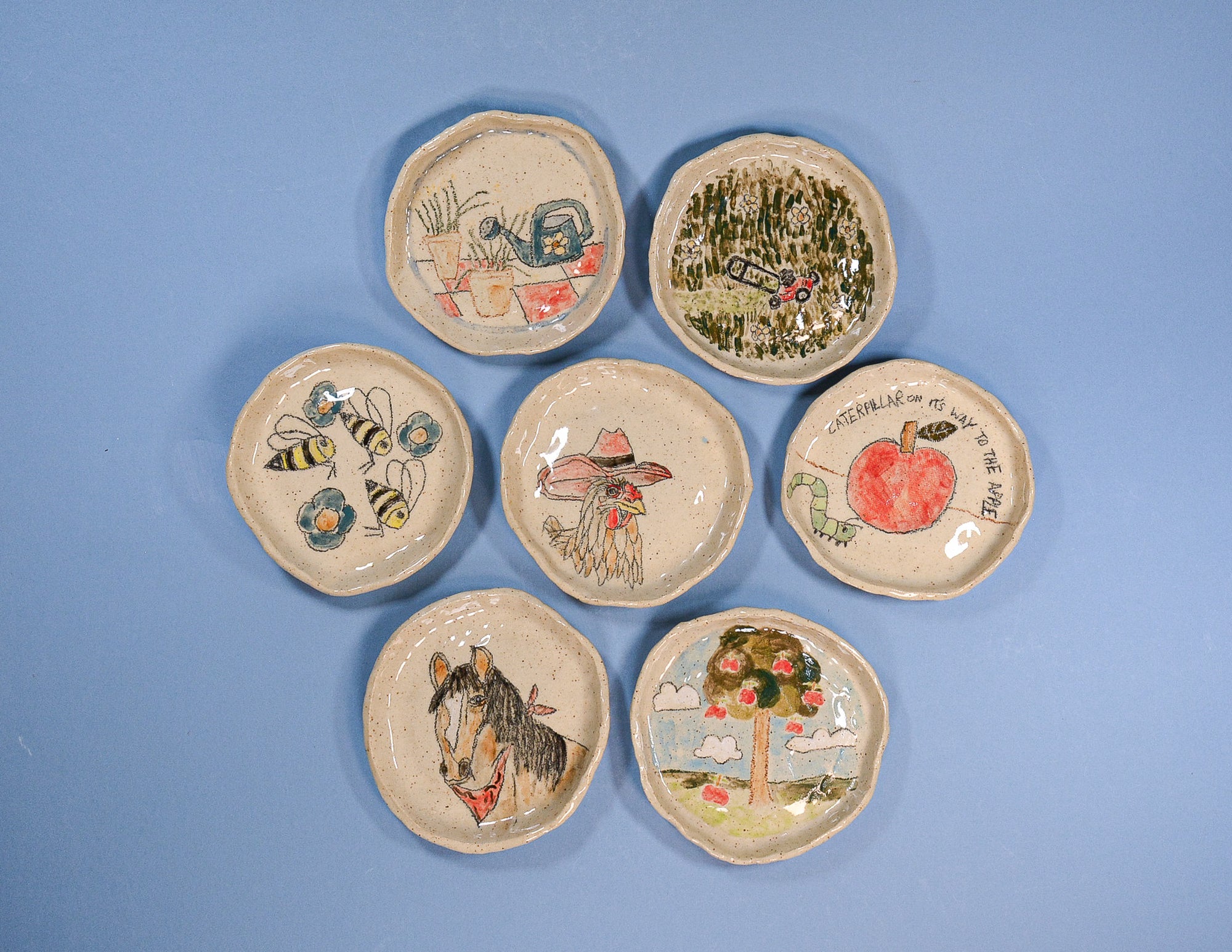 Watering Can Plate