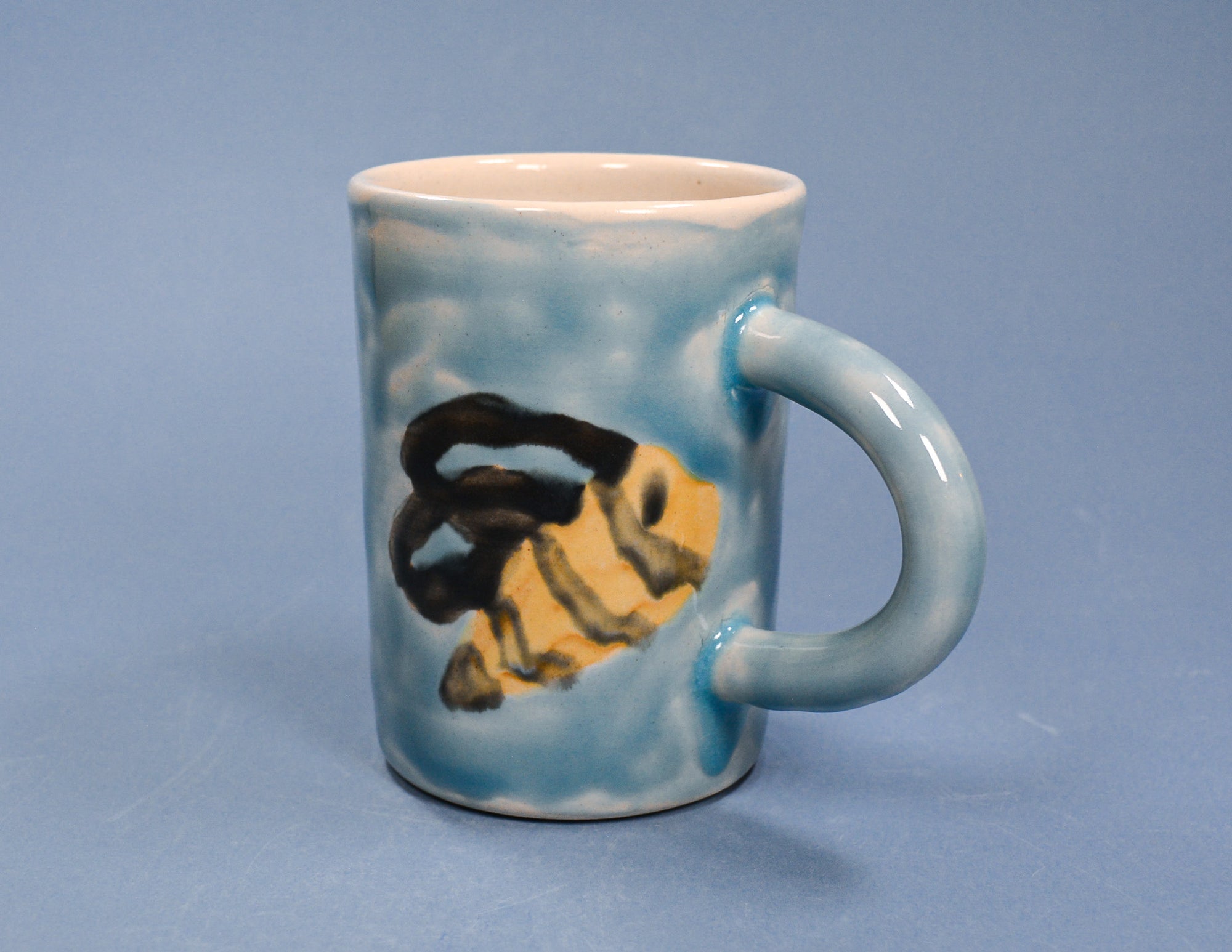 Big Flowers and Bees Mug