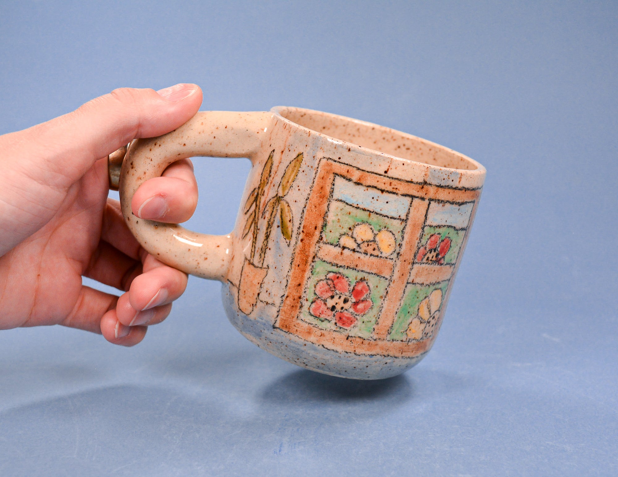 Flowers in the Window Mug