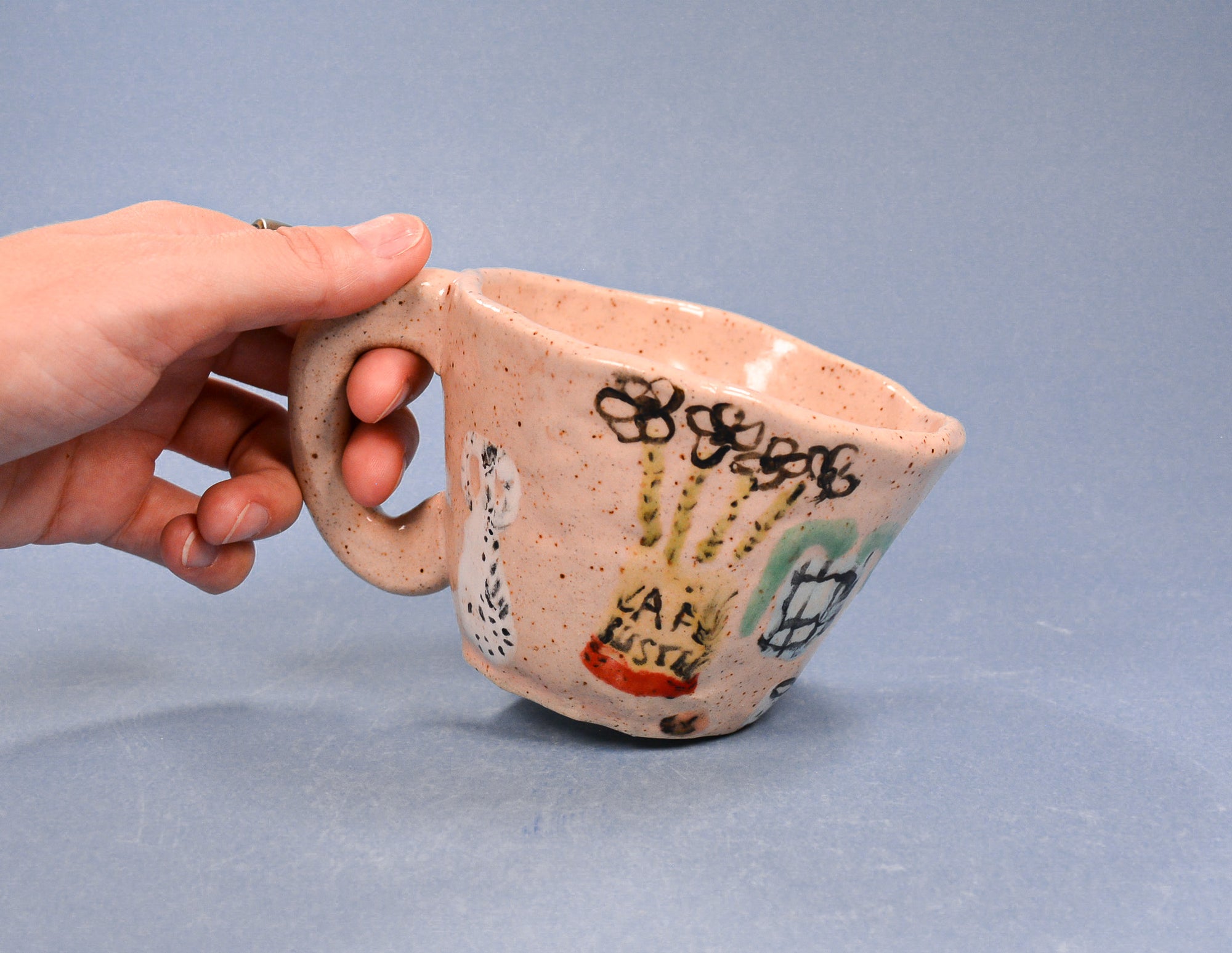 Still Life Hand Built Cup