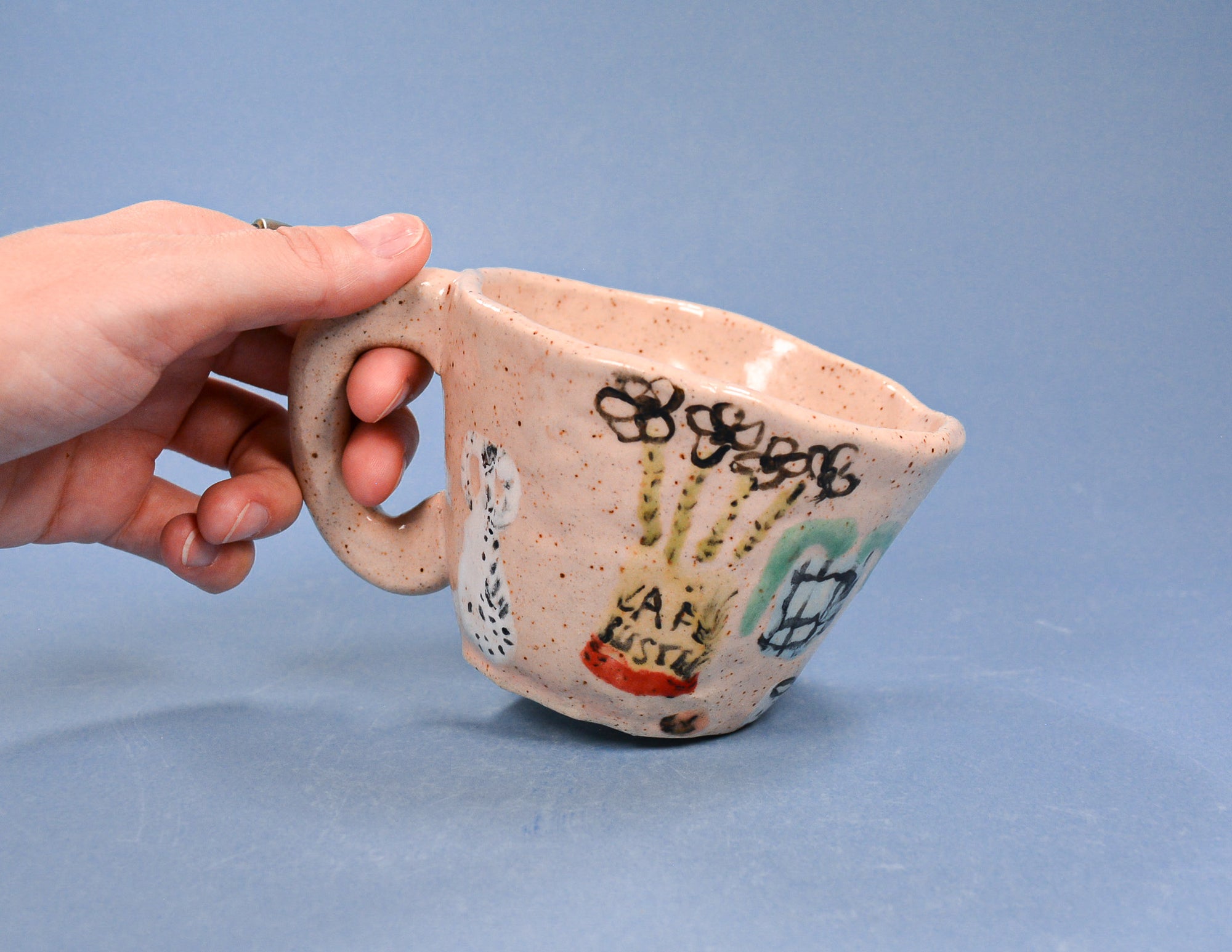 Still Life Hand Built Cup