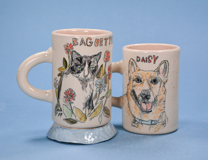 Custom Pet Portrait Mug