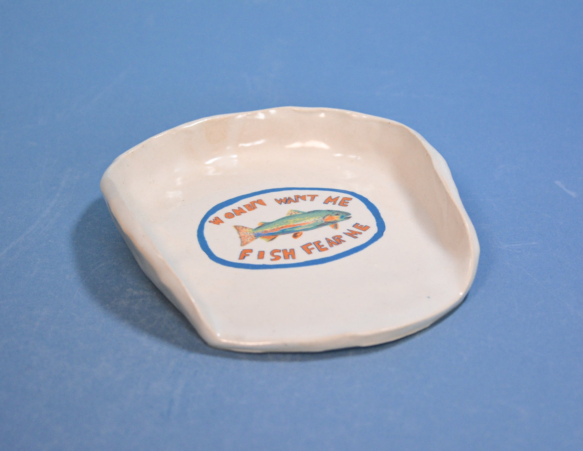 Fish Fear Me Spoon Rest