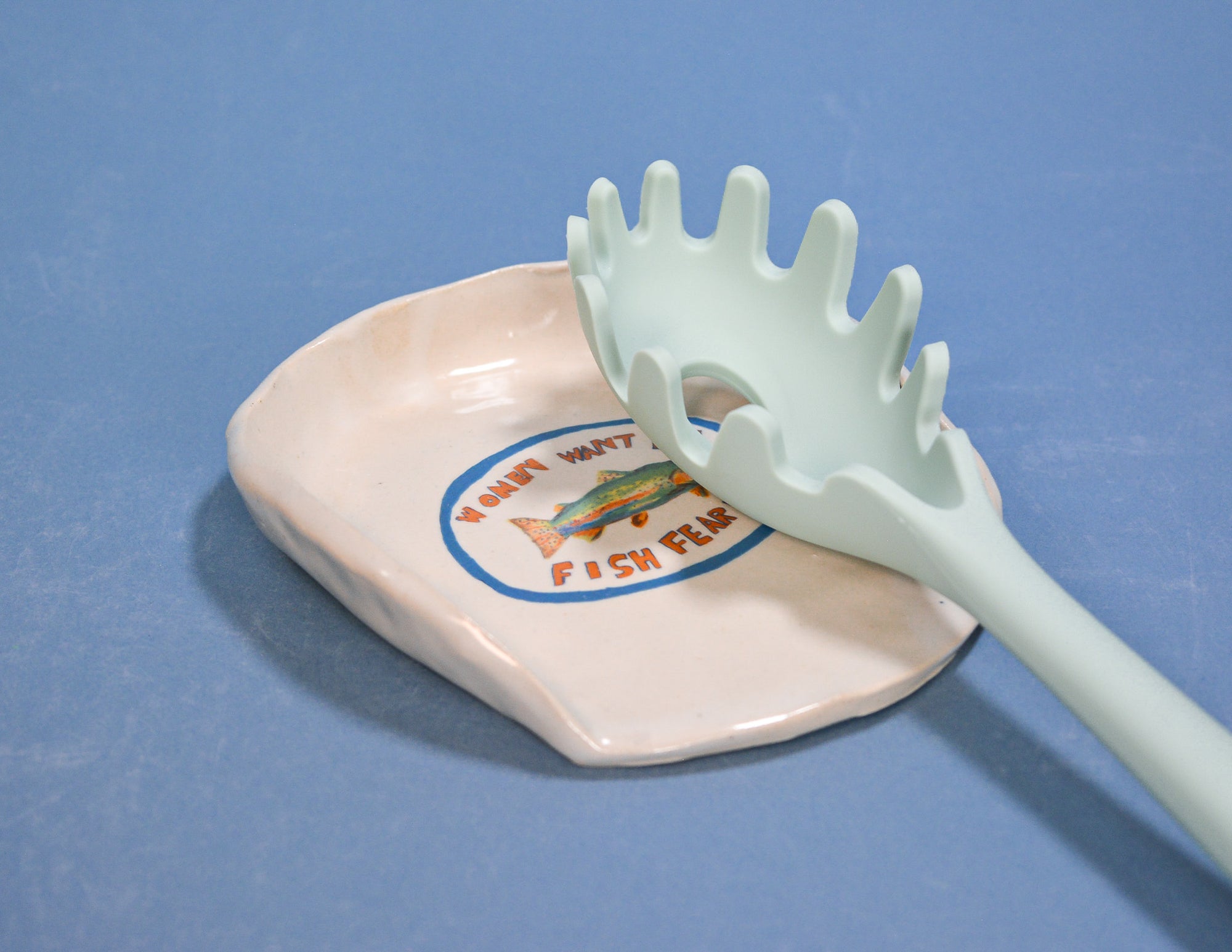 Fish Fear Me Spoon Rest