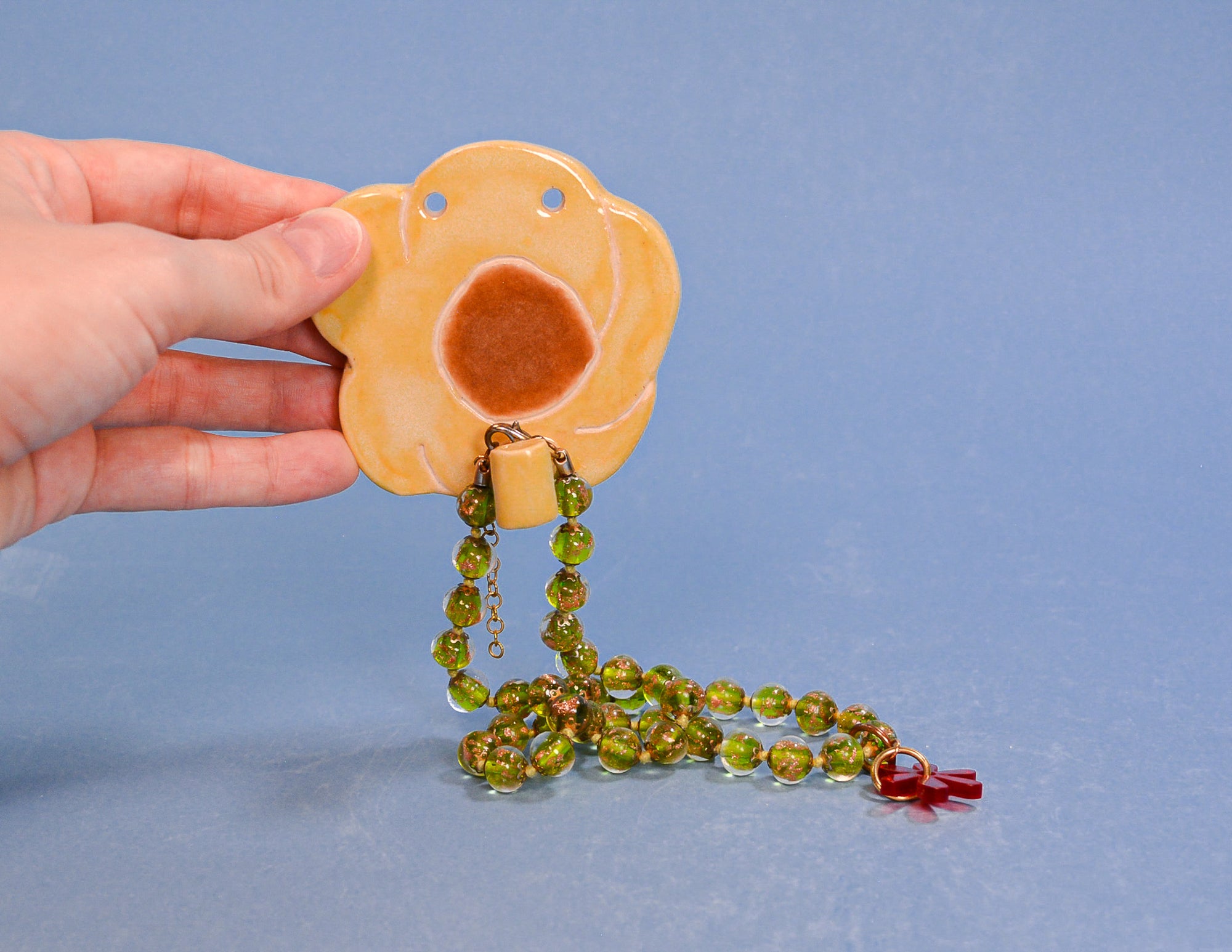 Yellow Daisy Wall Hook