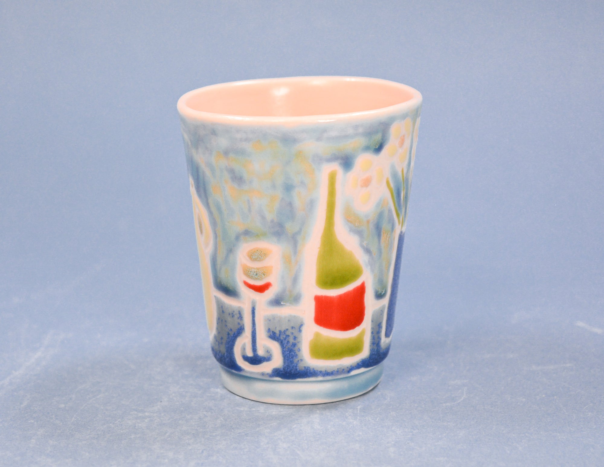 Blue Vino Short Cup