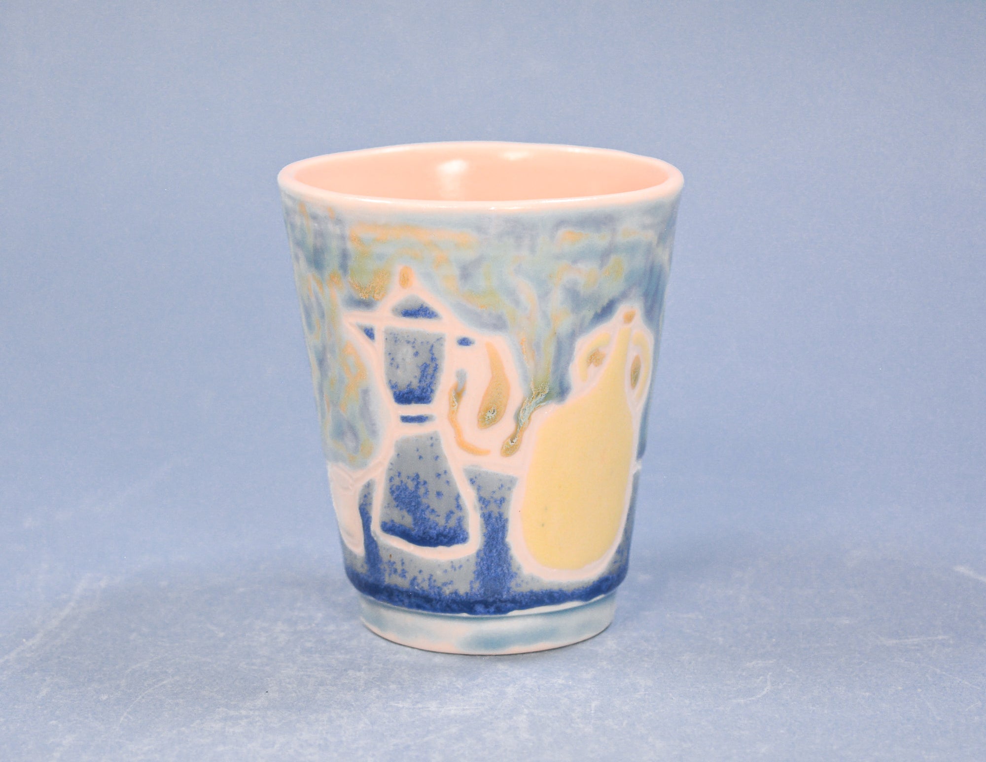 Blue Vino Short Cup