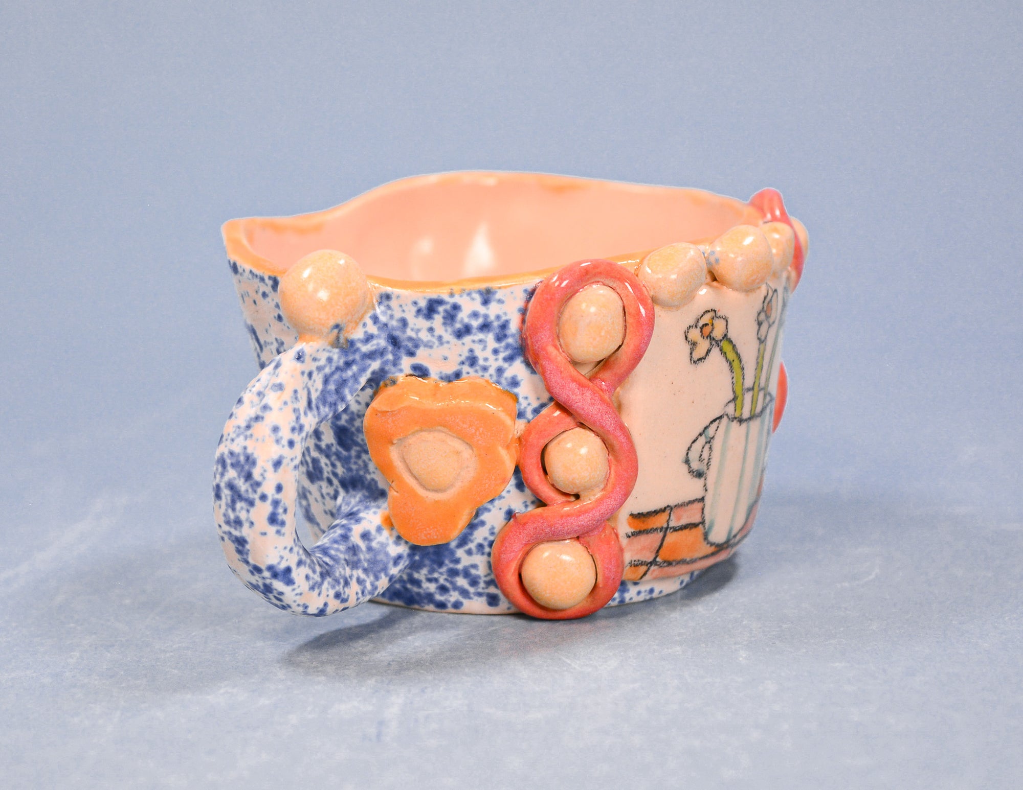 Ornate Cottage Coffee Cup