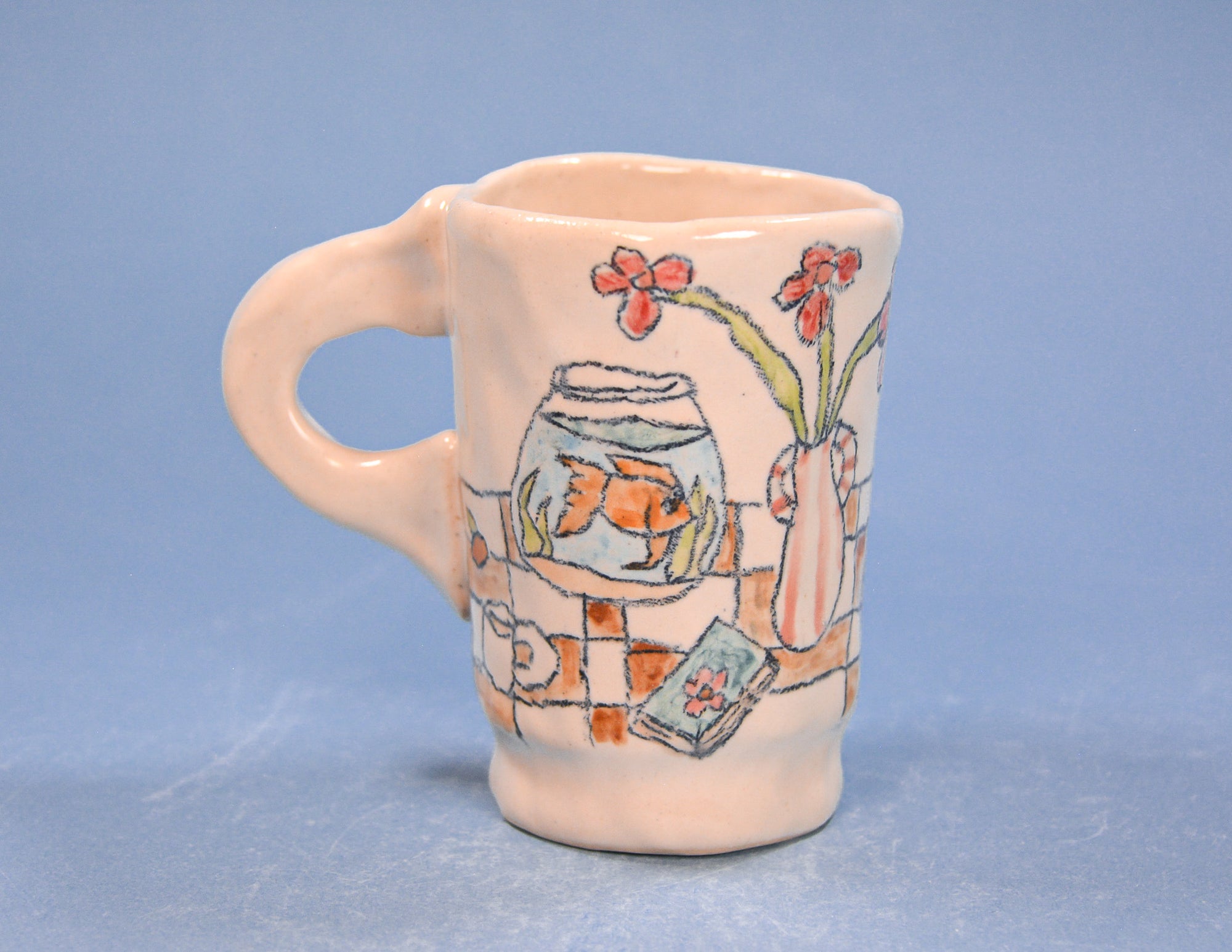 Goldfish Desk Coffee Cup