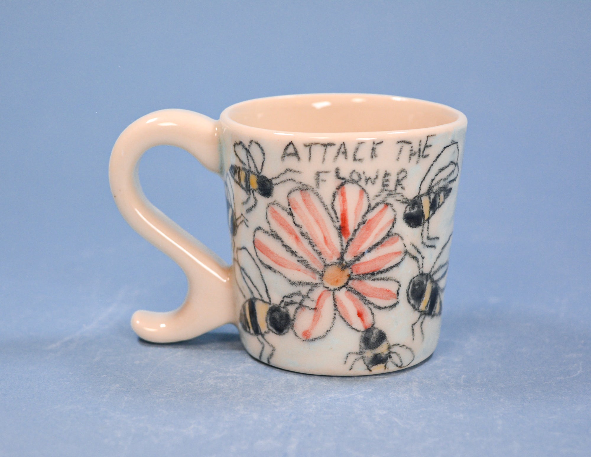 Attack the Flower Espresso Cup