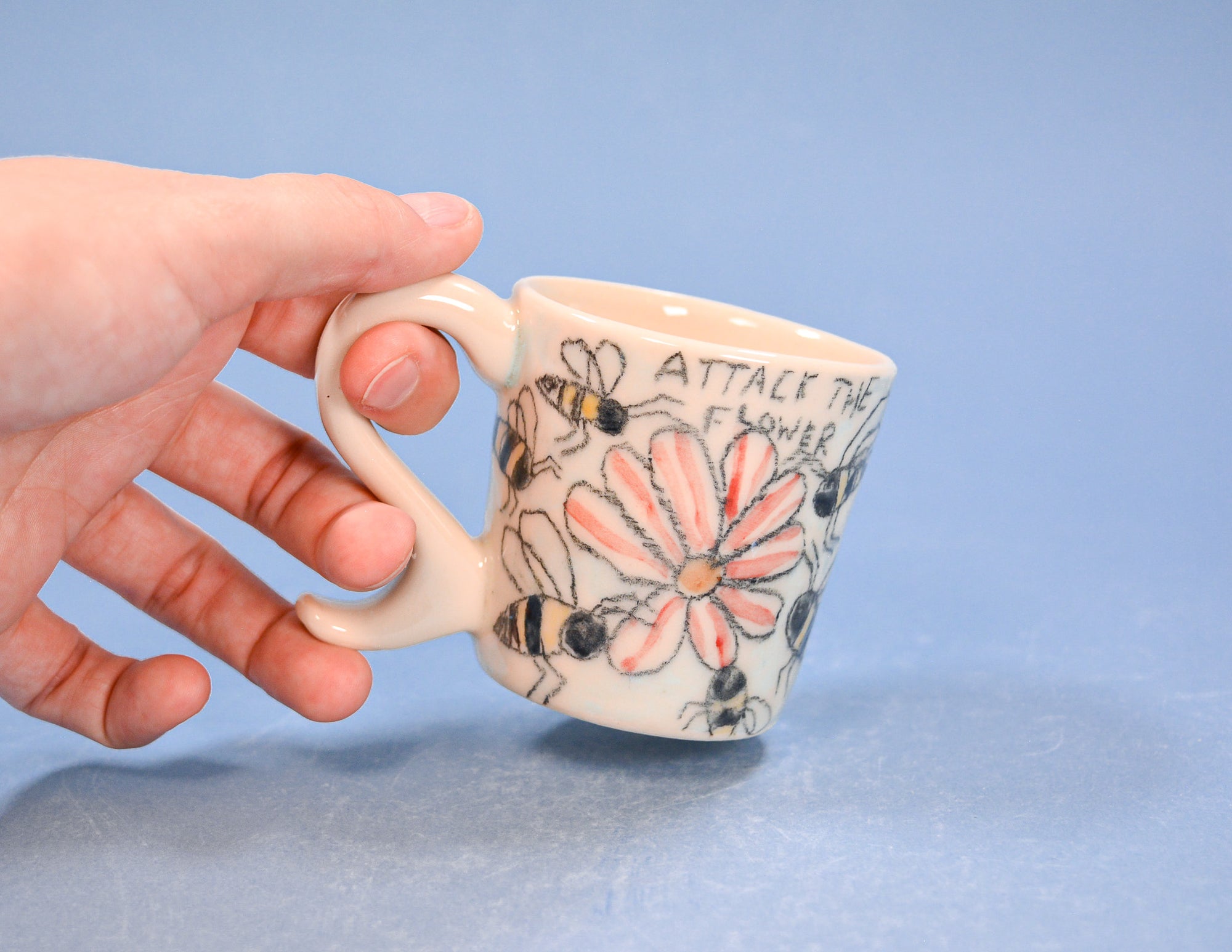 Attack the Flower Espresso Cup