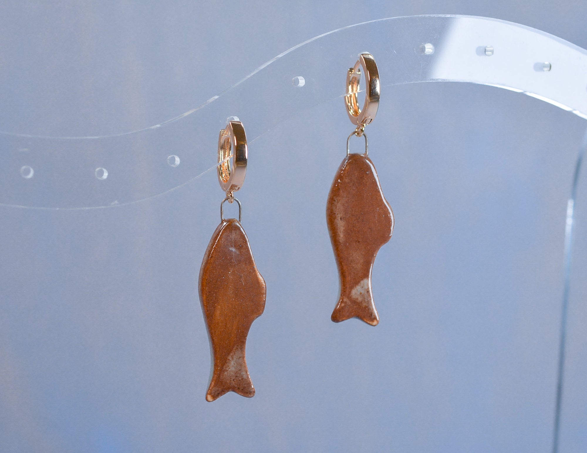 Shino Fish Earrings