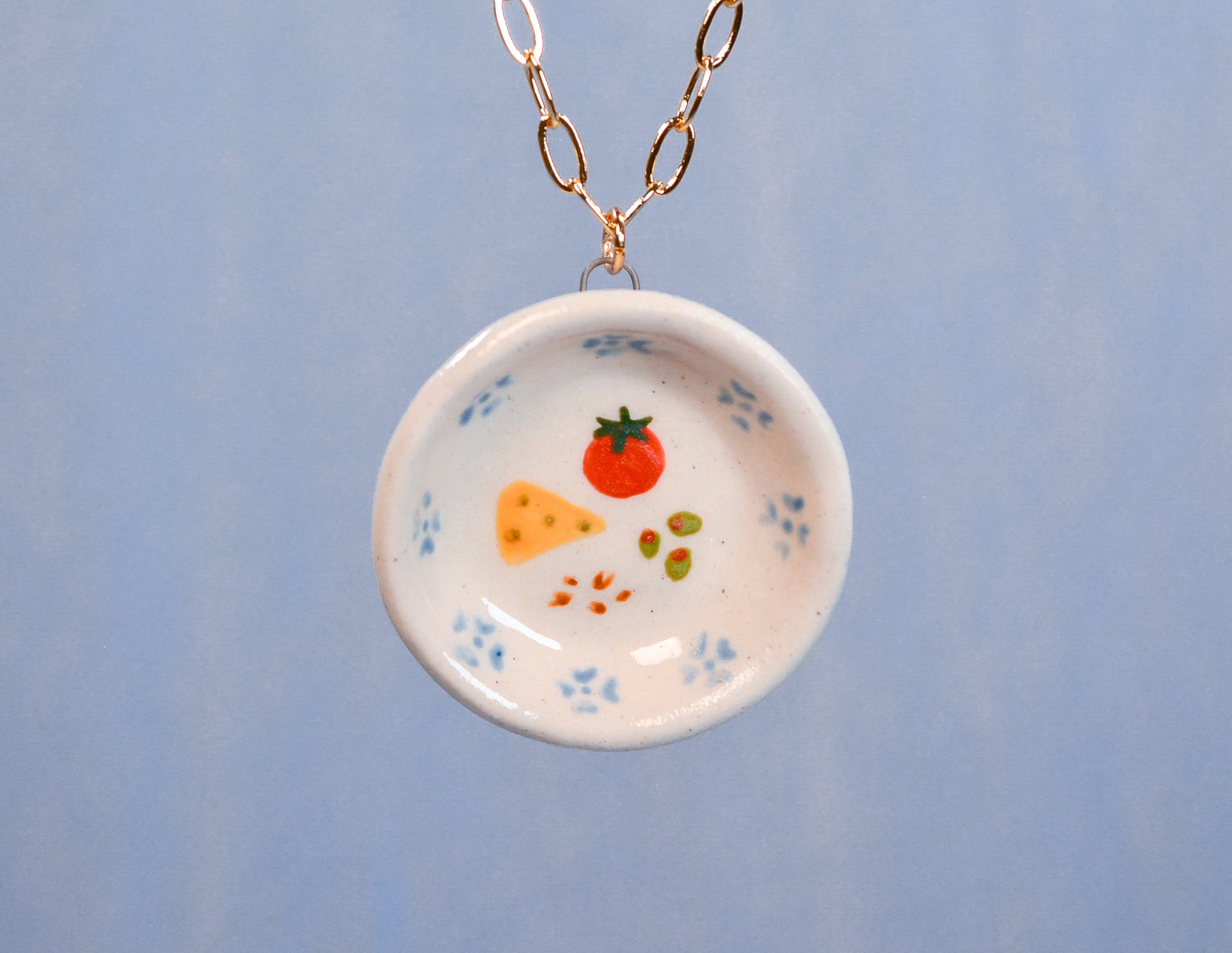 Charcuterie Plate Necklace