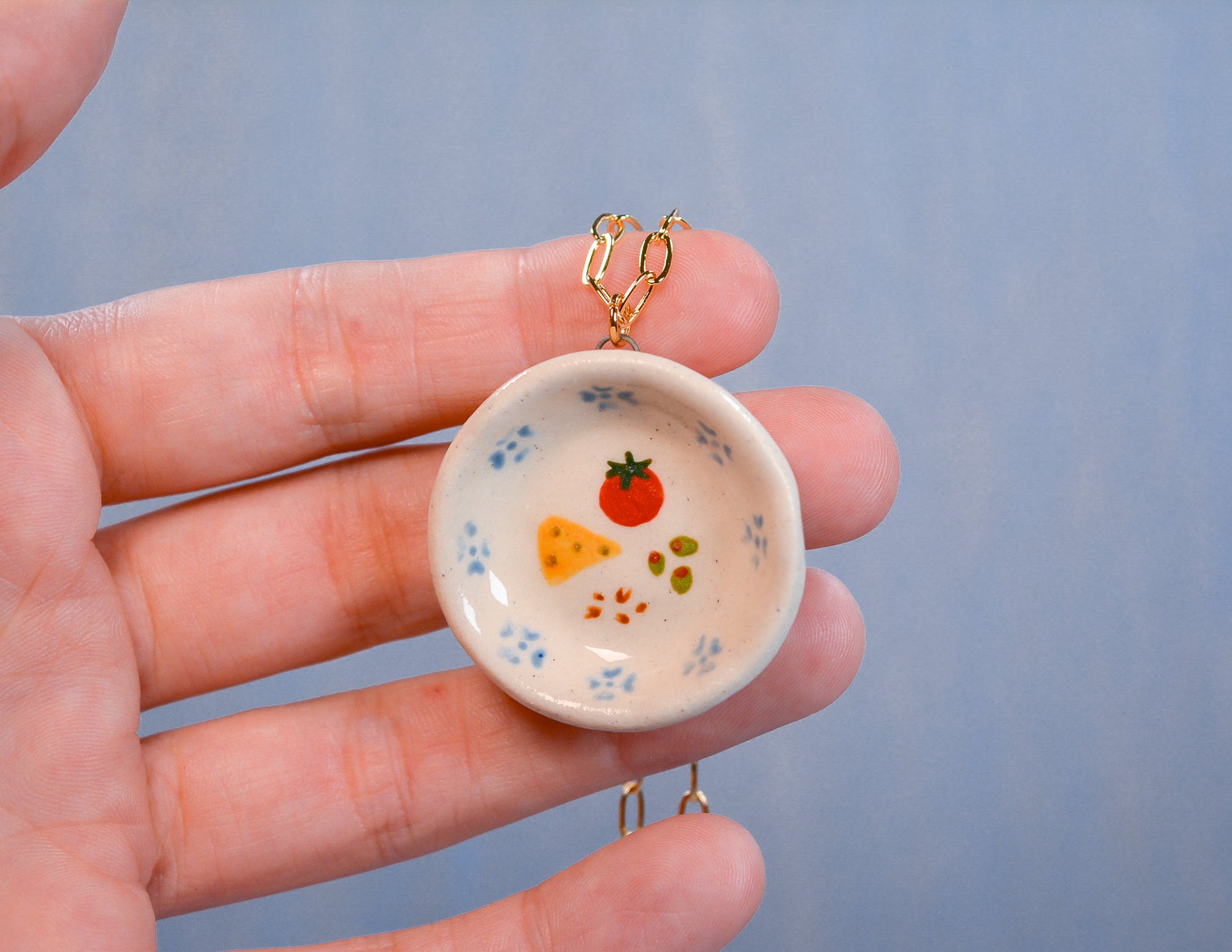 Charcuterie Plate Necklace