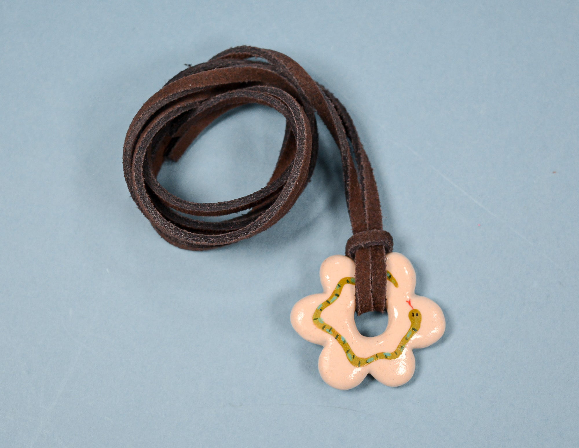 Sssnake Open Daisy Adjustable Necklace