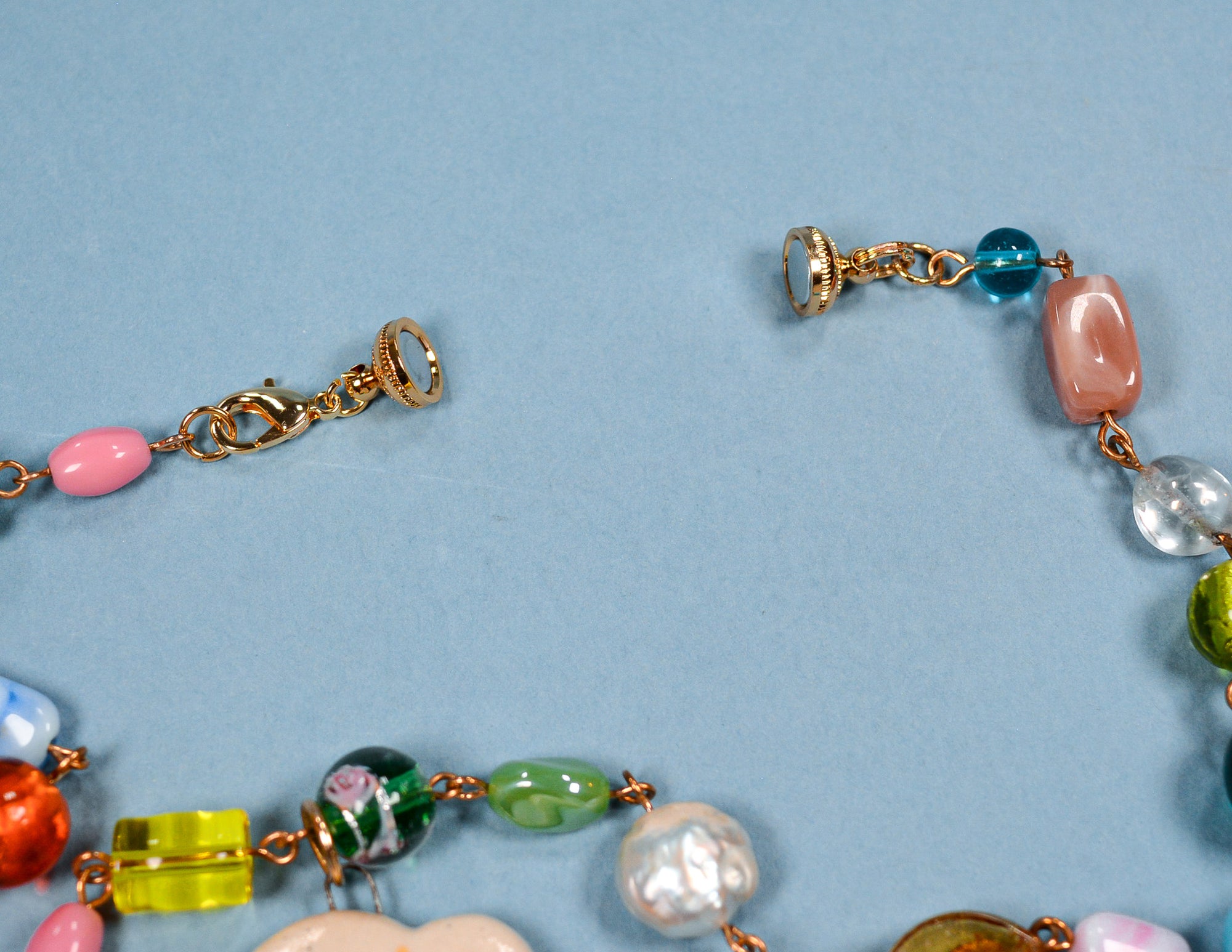 Rainbows and Butterflies Beaded Necklace