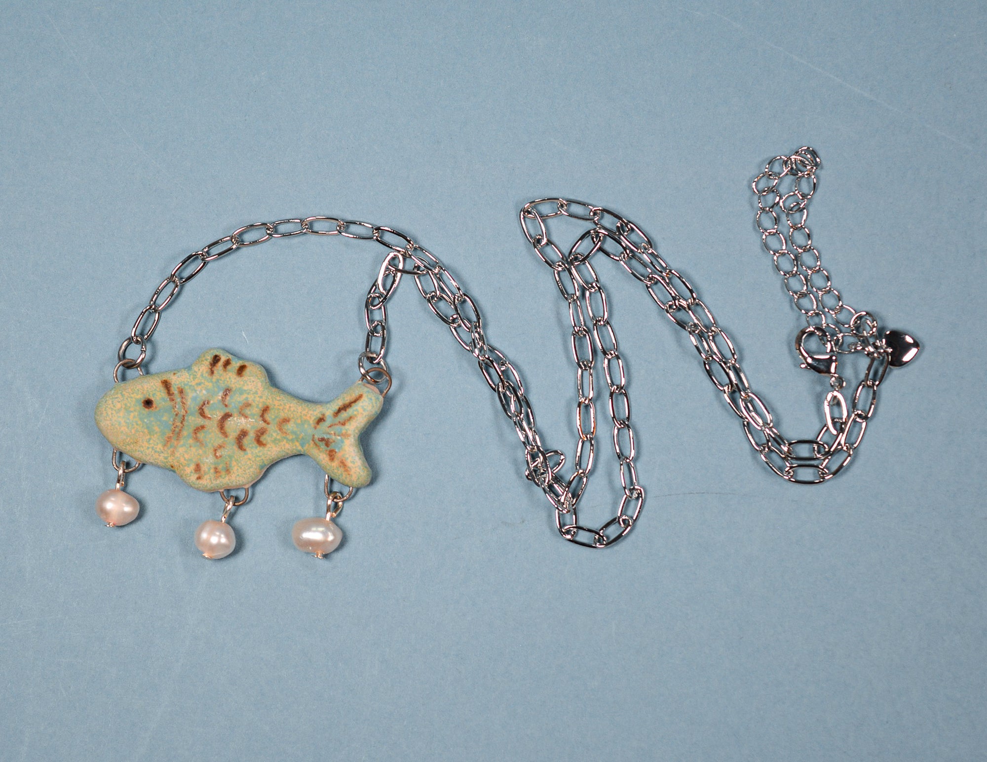 Trout n Pearls Necklace