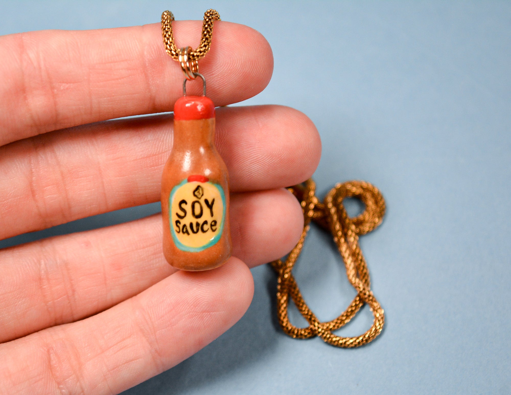 Soy Sauce Necklace