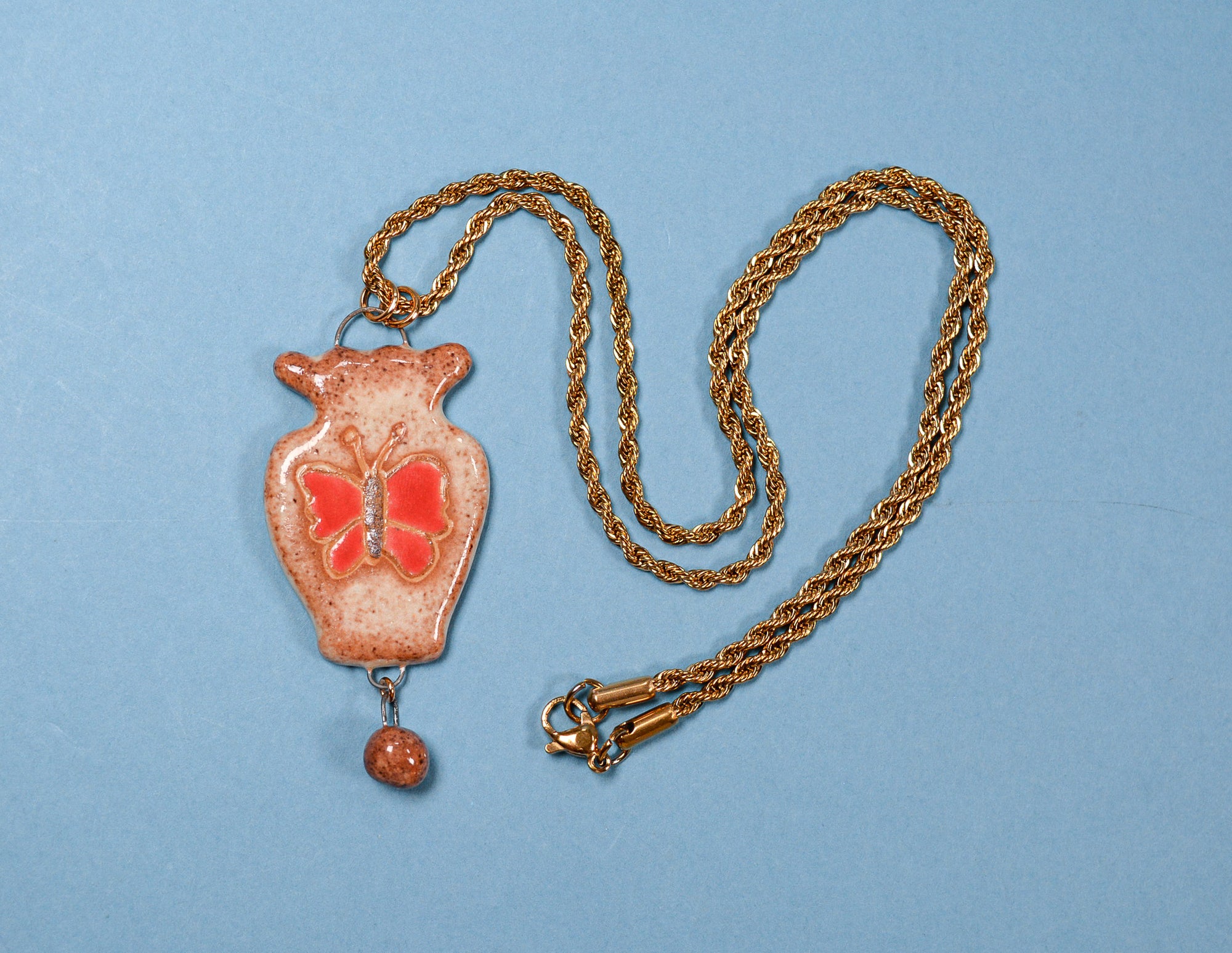 Painted Vase Necklaces