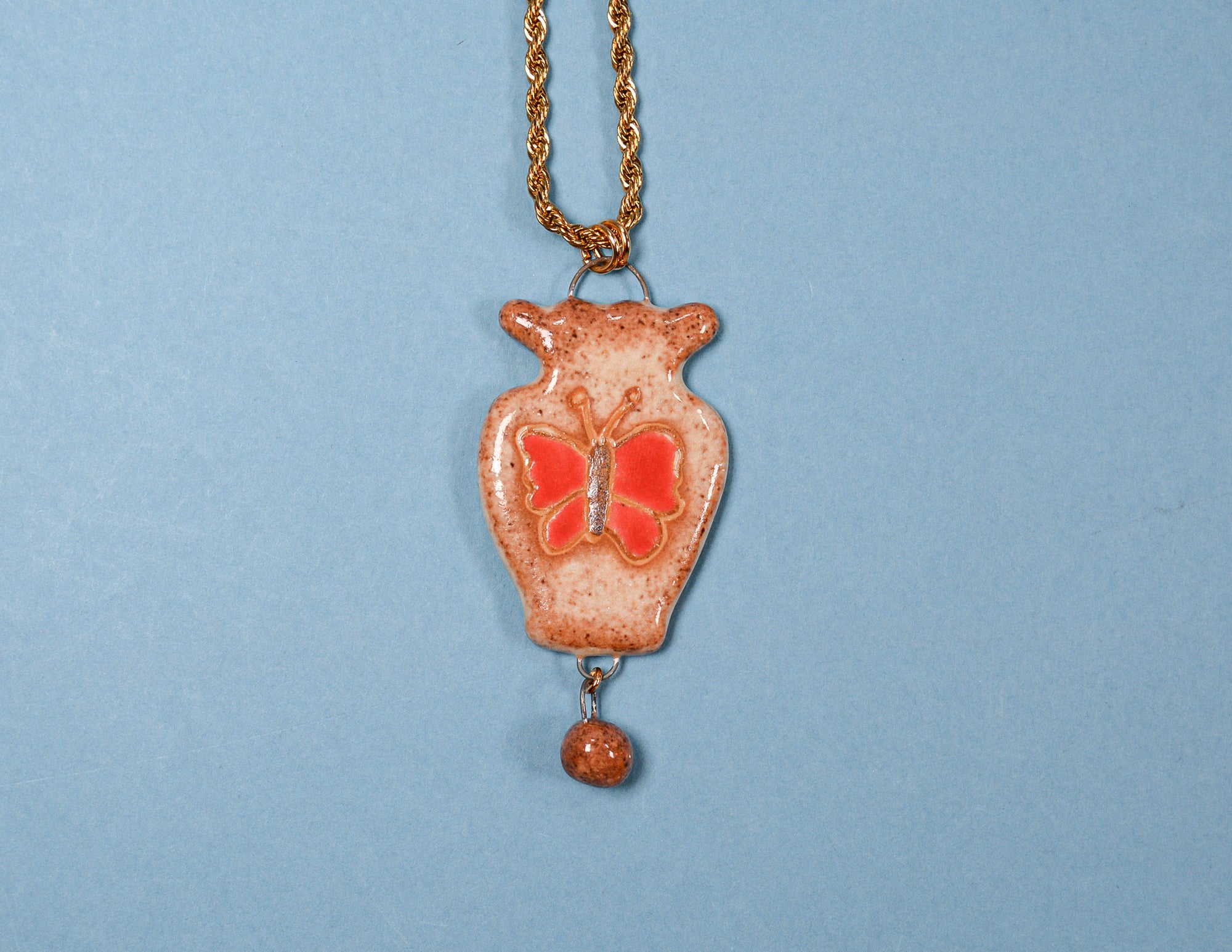 Painted Vase Necklaces