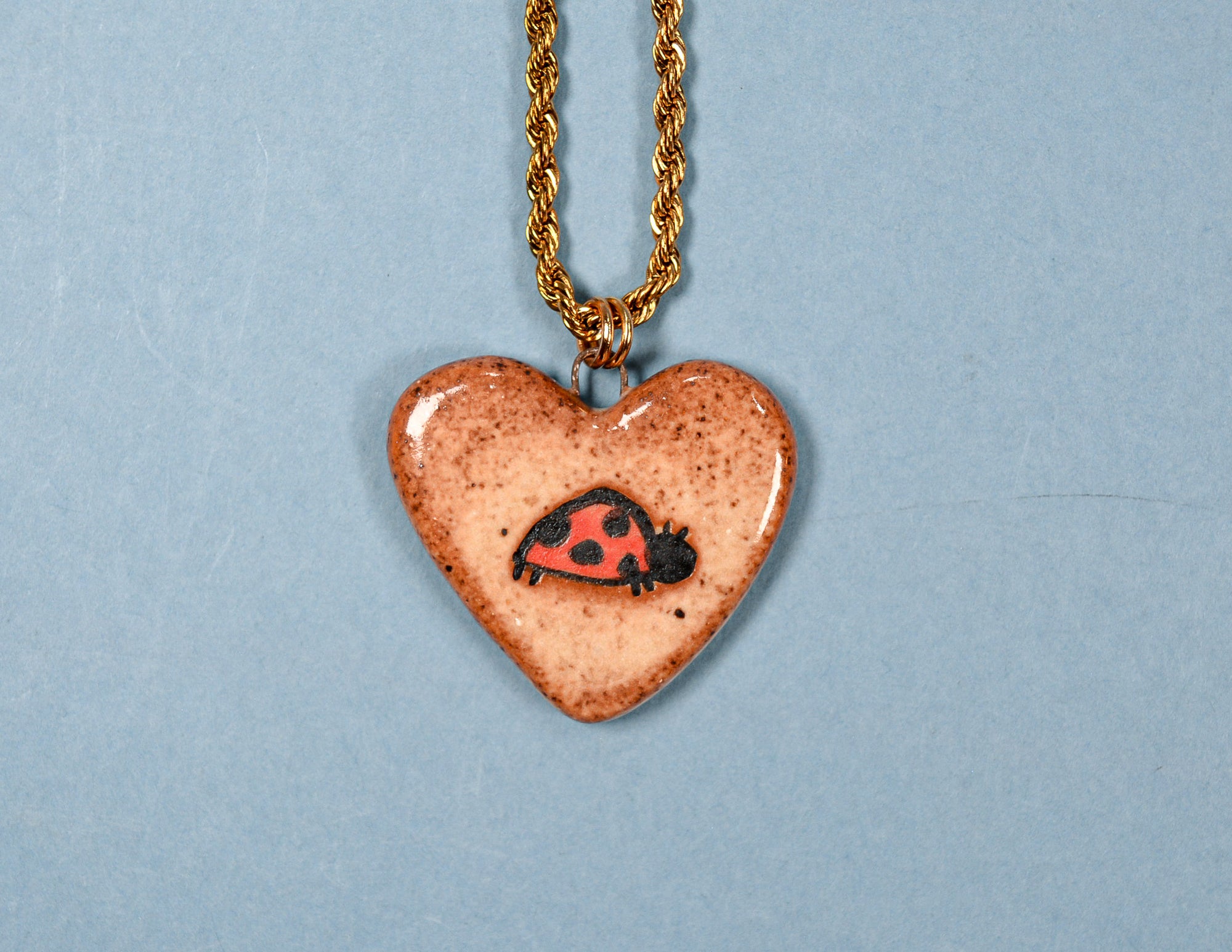 Ladybug Shino Necklace