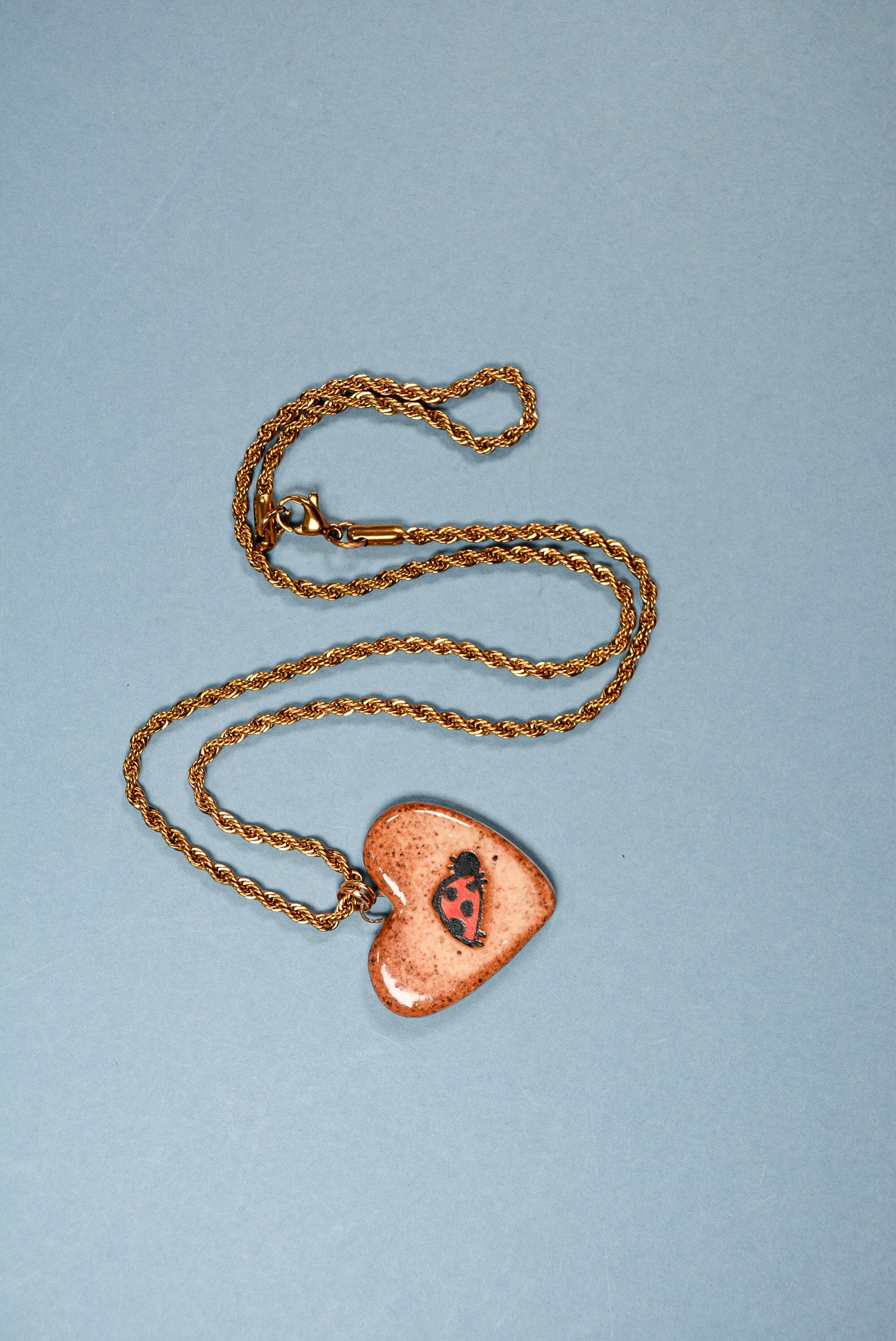 Ladybug Shino Necklace