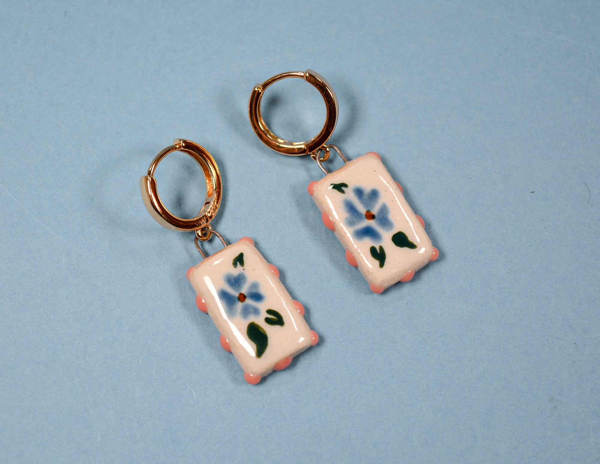 Petunia Gloop Hoop Earrings