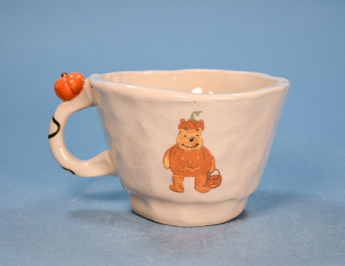 Pumpkin Pooh Pinched Ceramic Mug