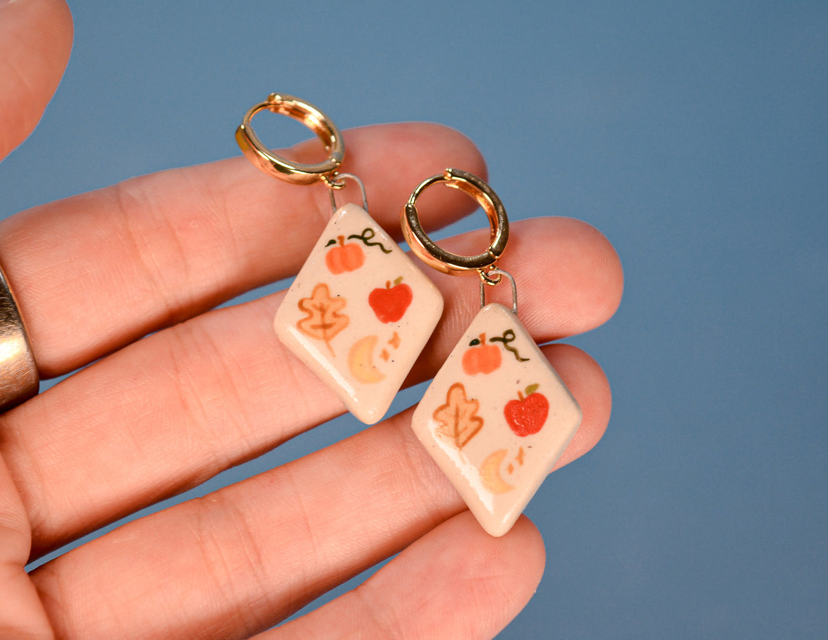 Pumpkin Patch Earrings