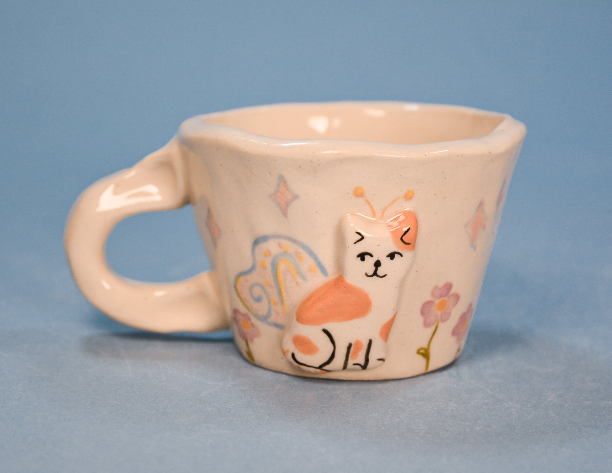 Fairy Cat Espresso Cup
