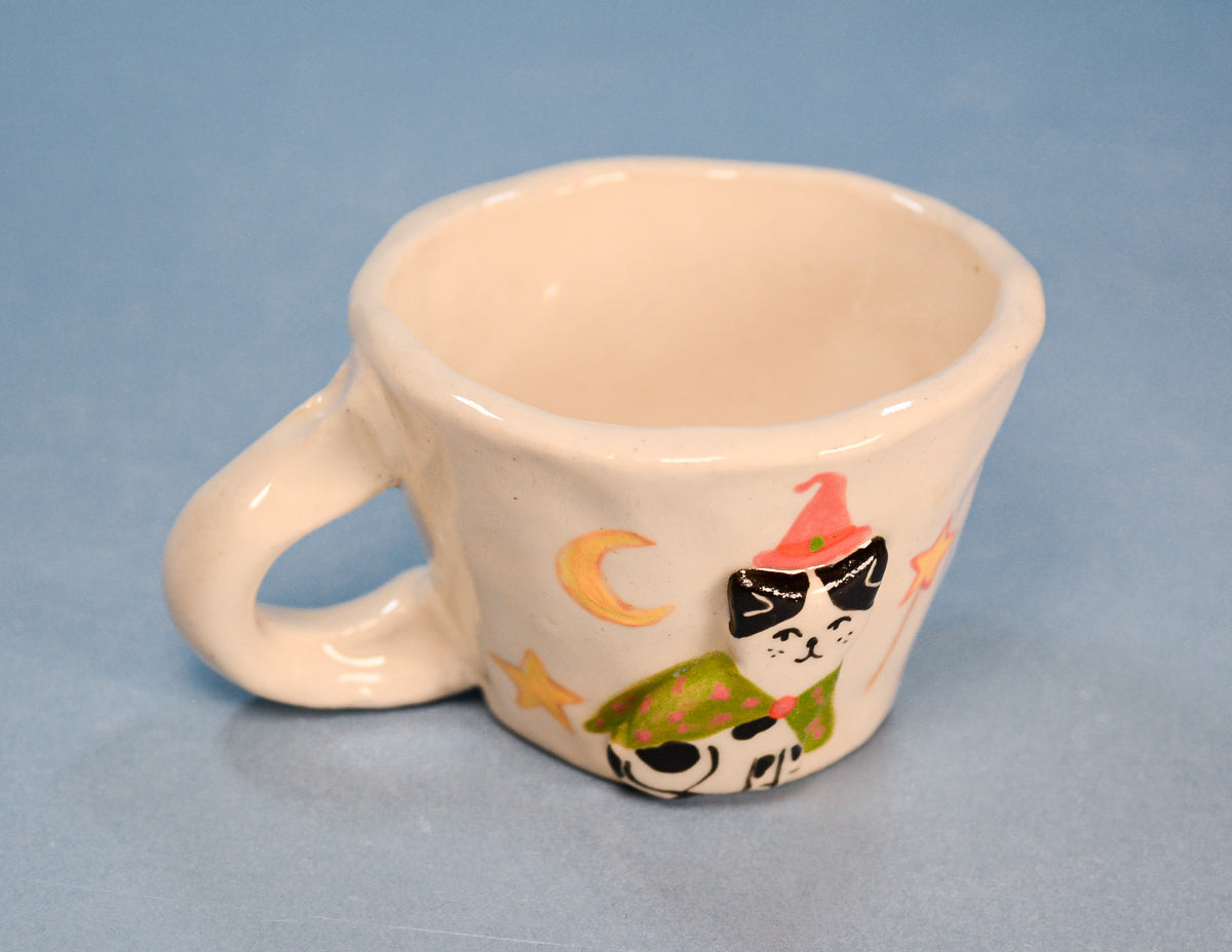 Witchy Cat Espresso Cup