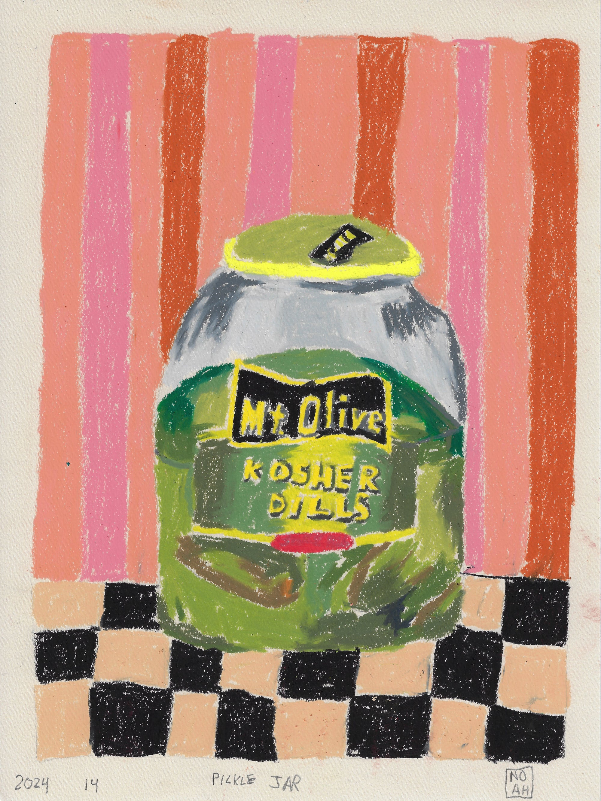 "Pickle Jar" - Noah Mackenzie Original Drawing 2024