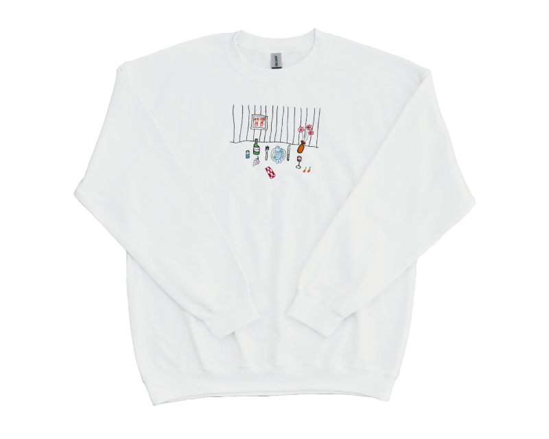 Still Life Sweatshirt - White