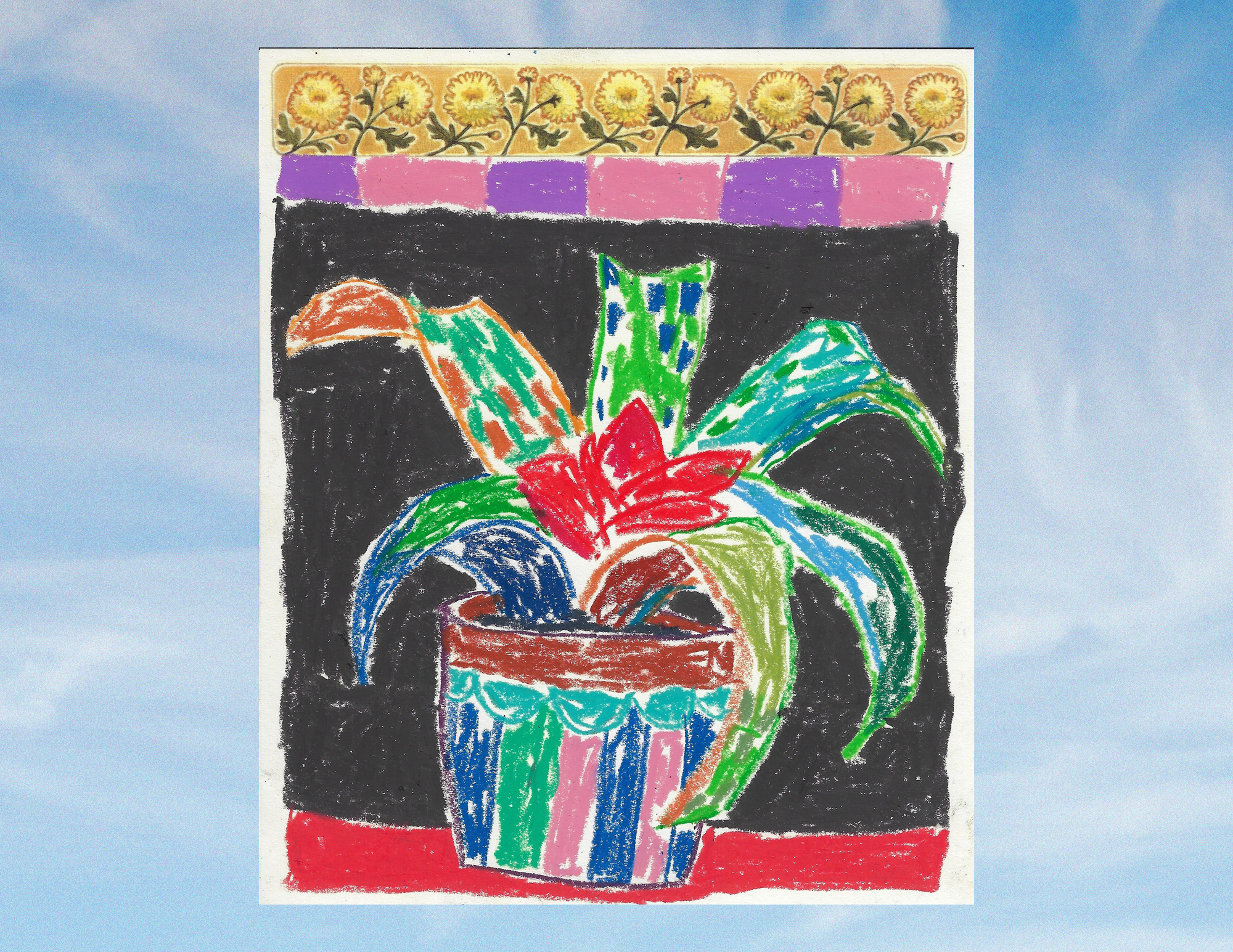 "The Bromeliad" - Noah Mackenzie Original Drawing 2025