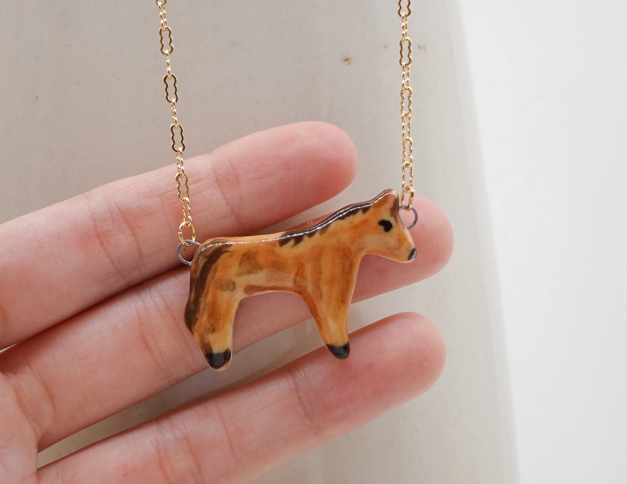 Thoroughbred Horse Necklace