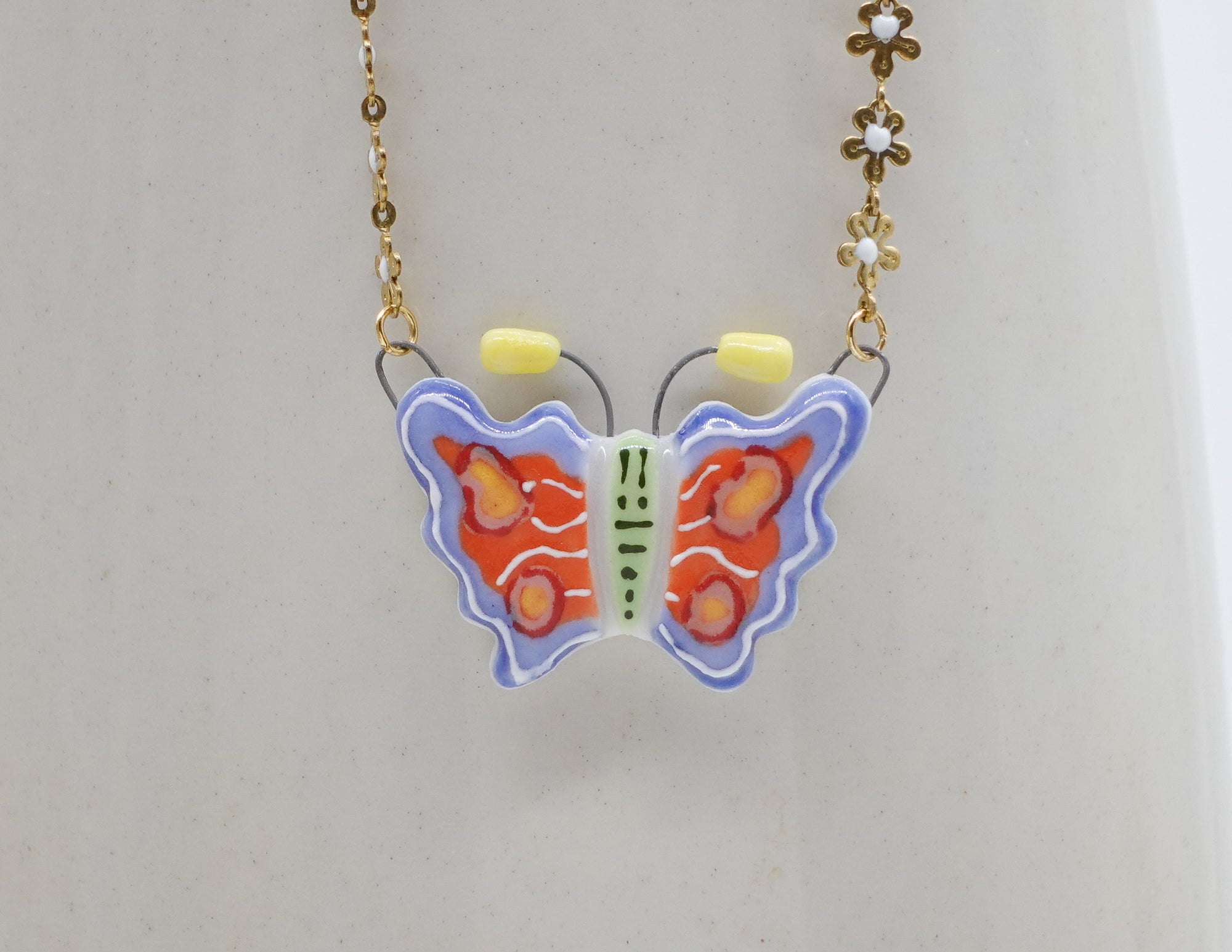 Kaleidoscope Butterfly Necklace