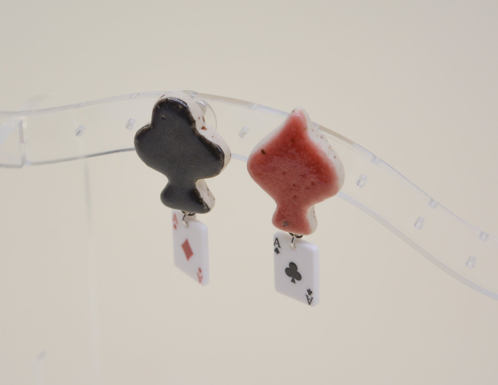 Playing Card Studs