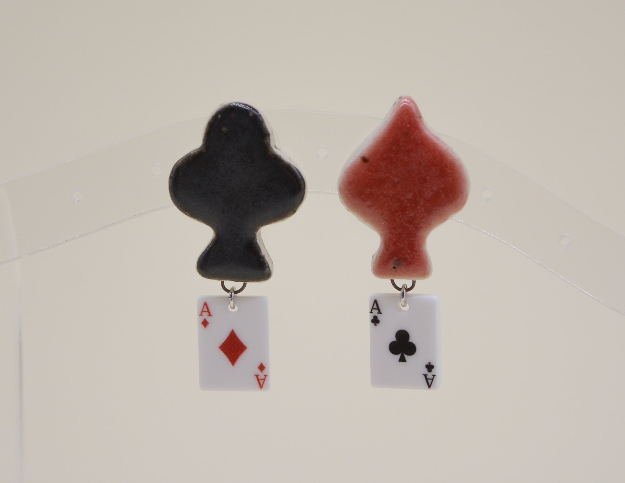 Playing Card Studs
