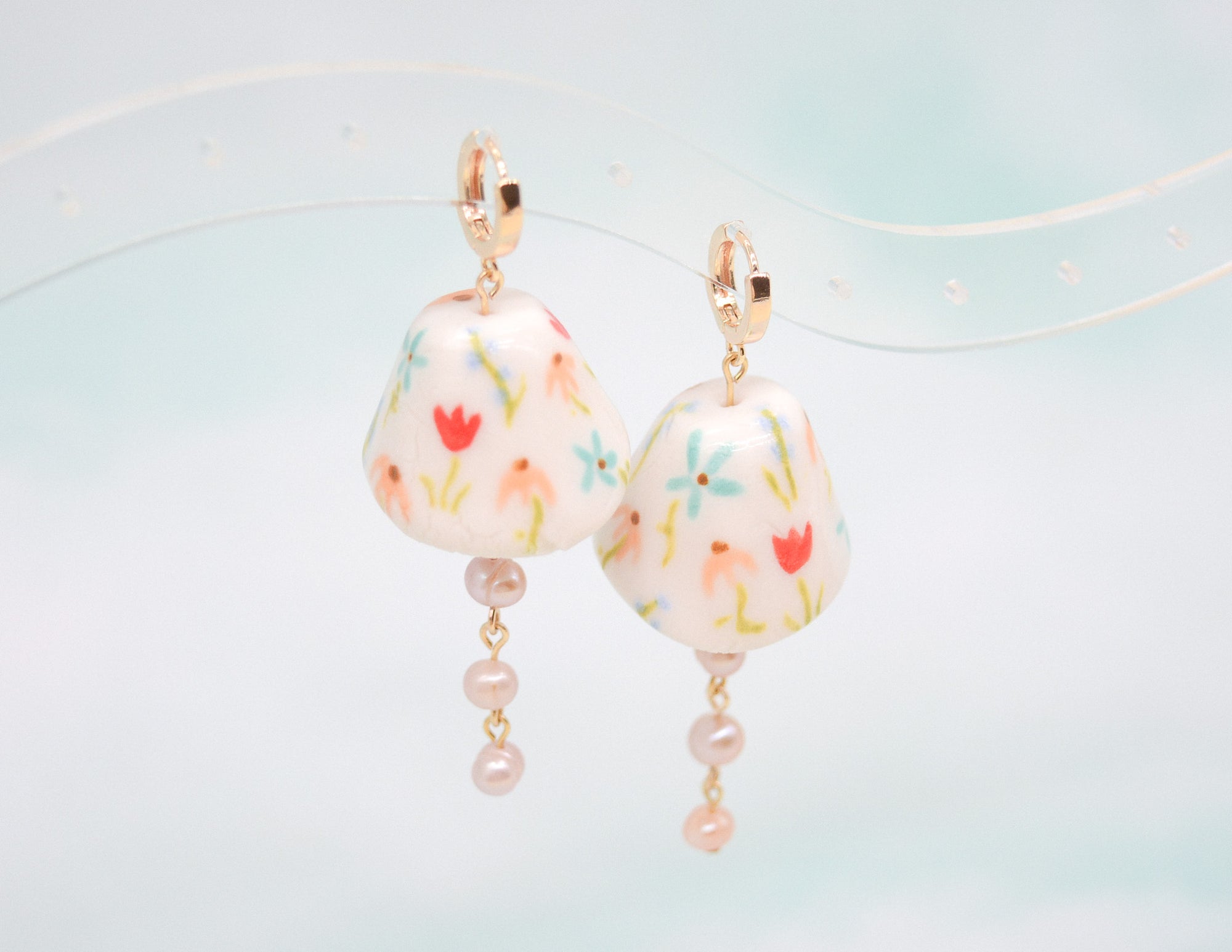 Flower Bell Earrings