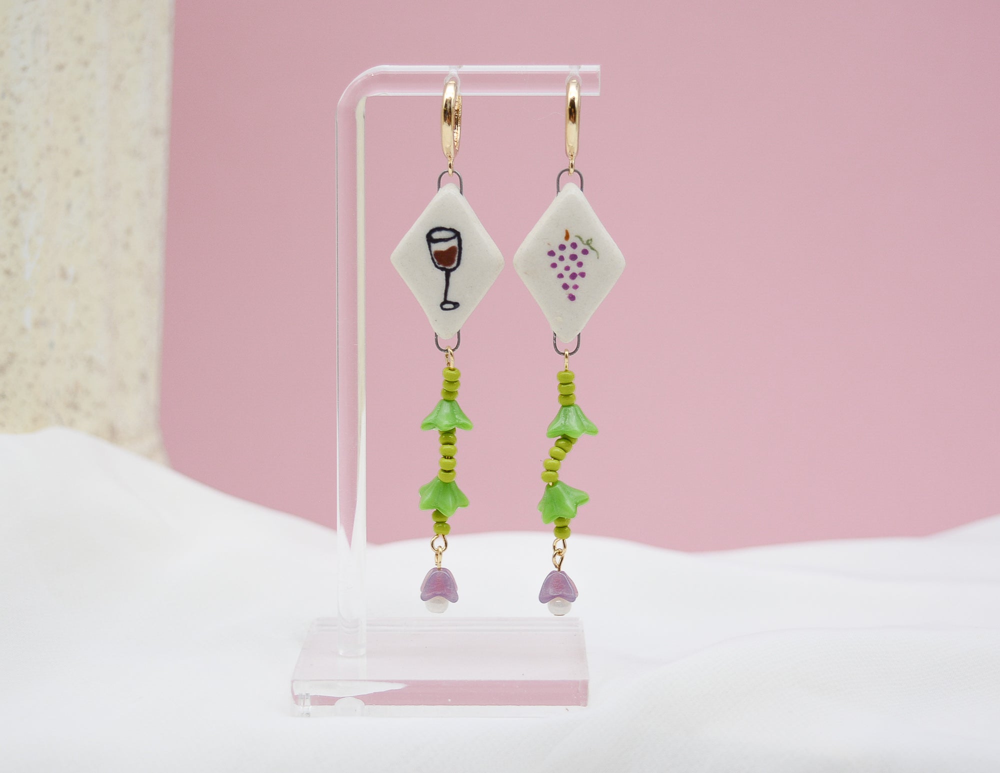 Grape Garden Earrings