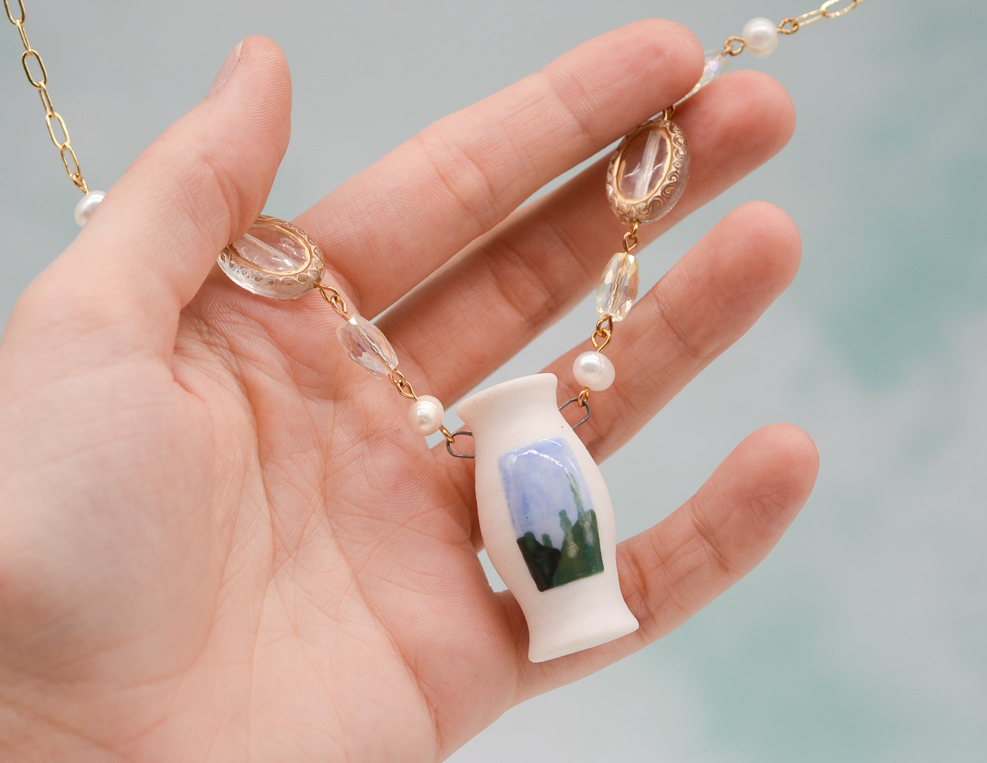 Countryside Pot Necklace