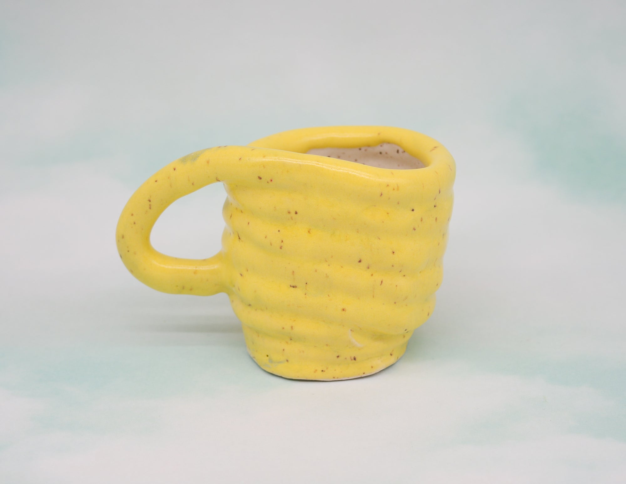 Yellow Coil Cup