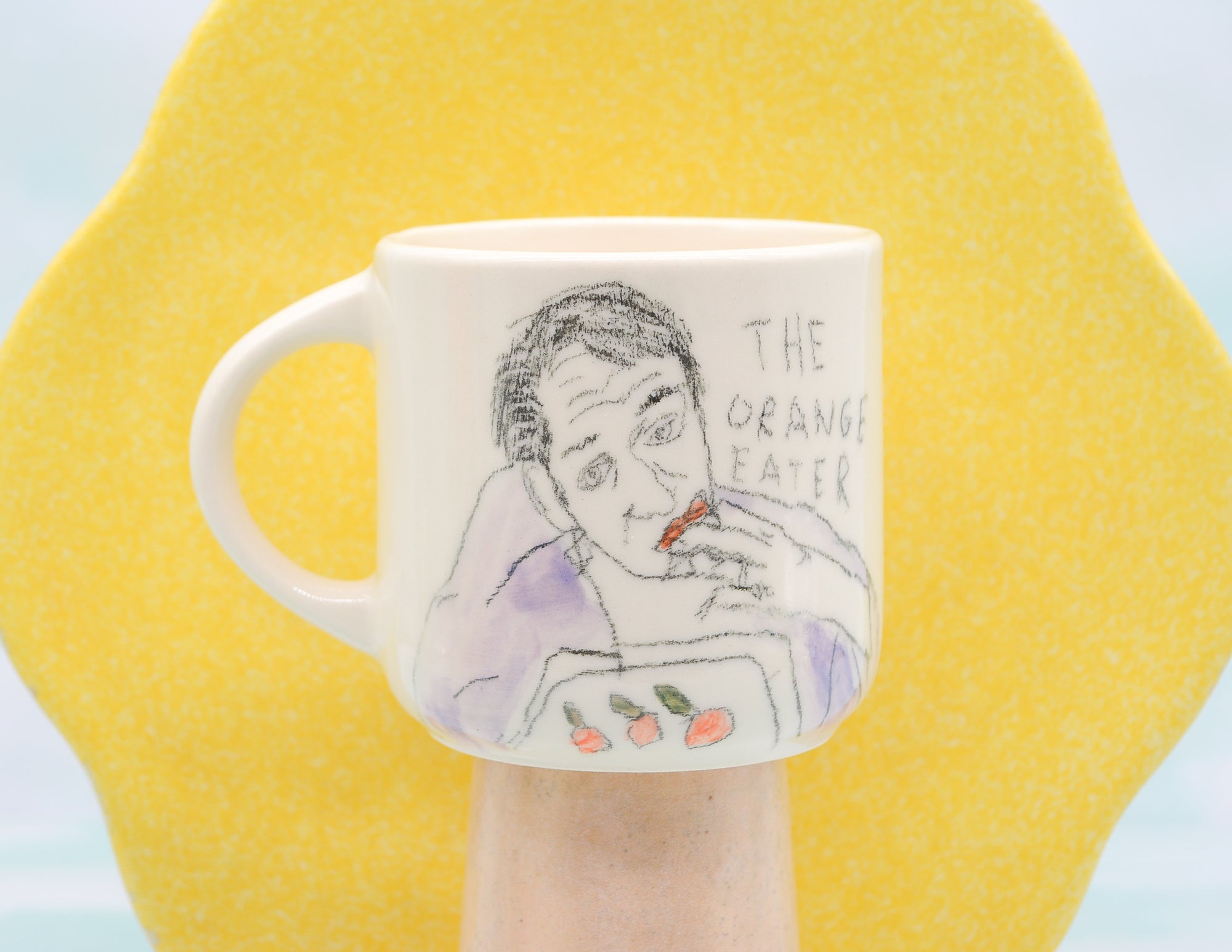 The Orange Eater Mug