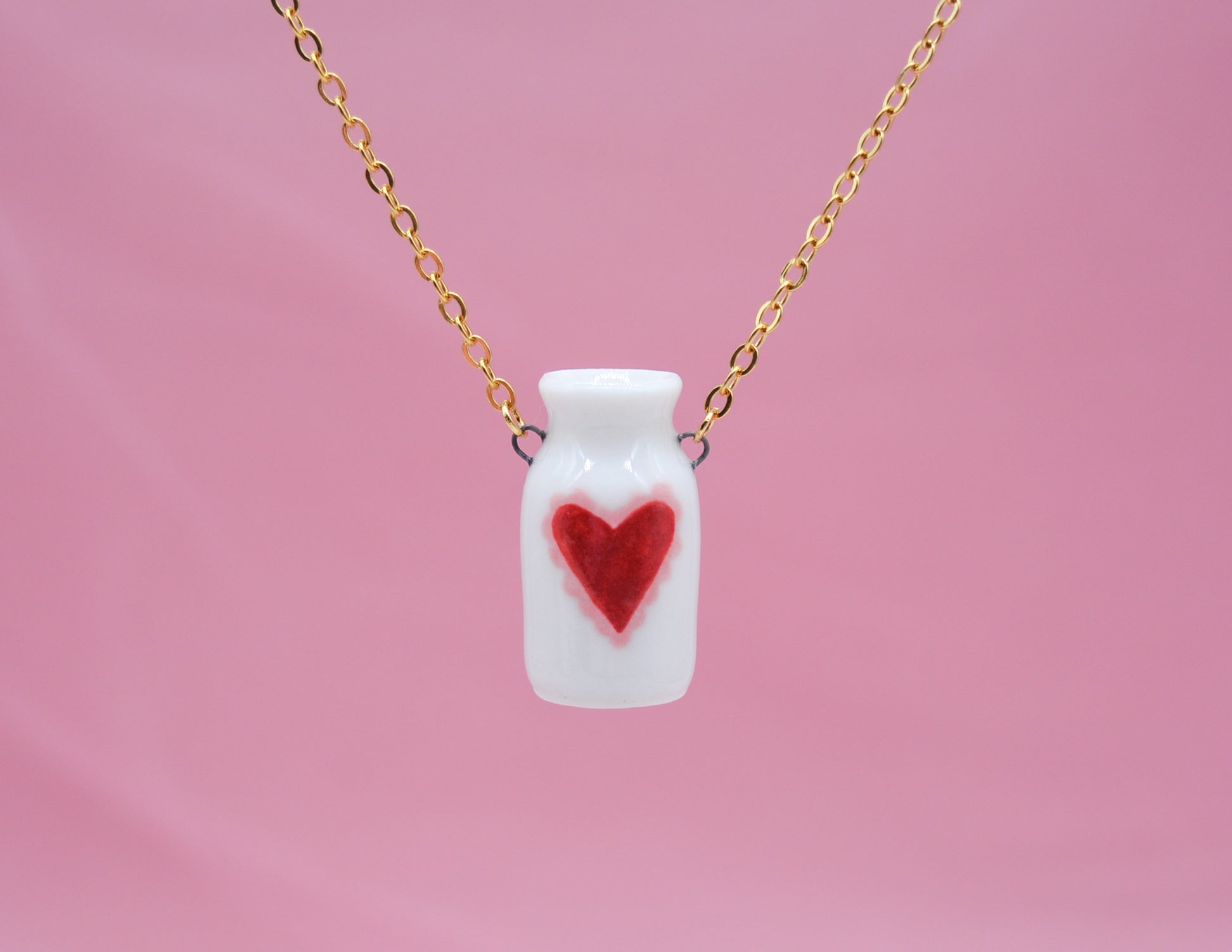 Heart Vase Necklace