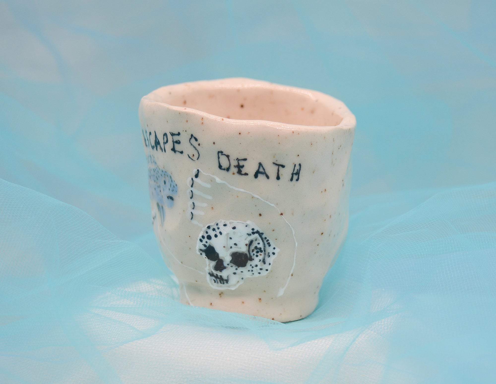 Fish Escapes Death Pinched Mug